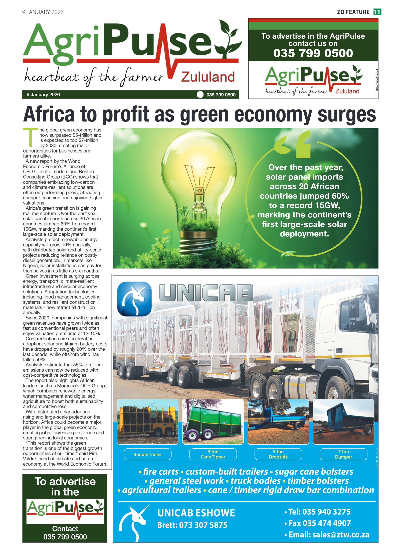 AgriPulse page 1