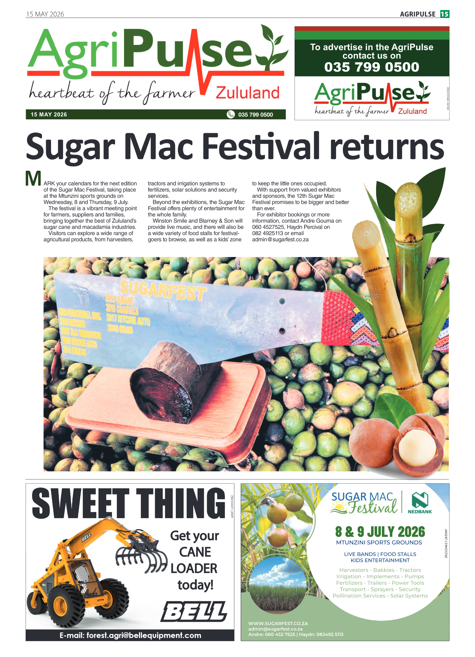 AgriPulse page 1