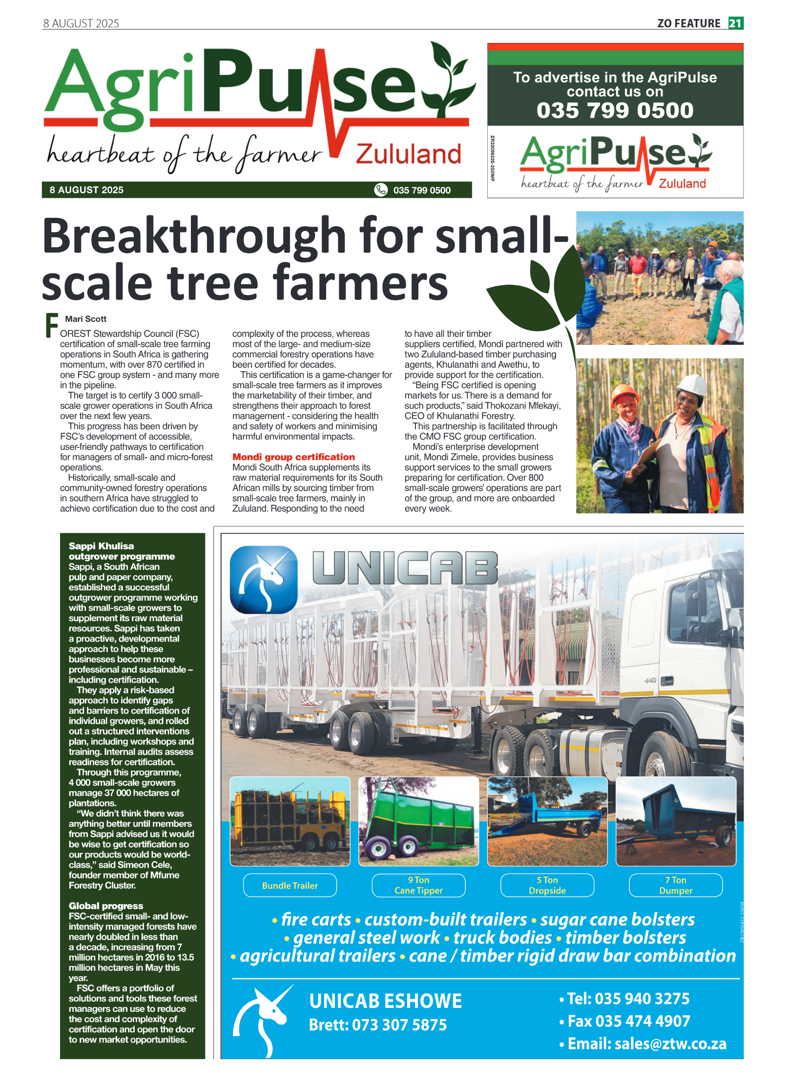 Agripulse page 1