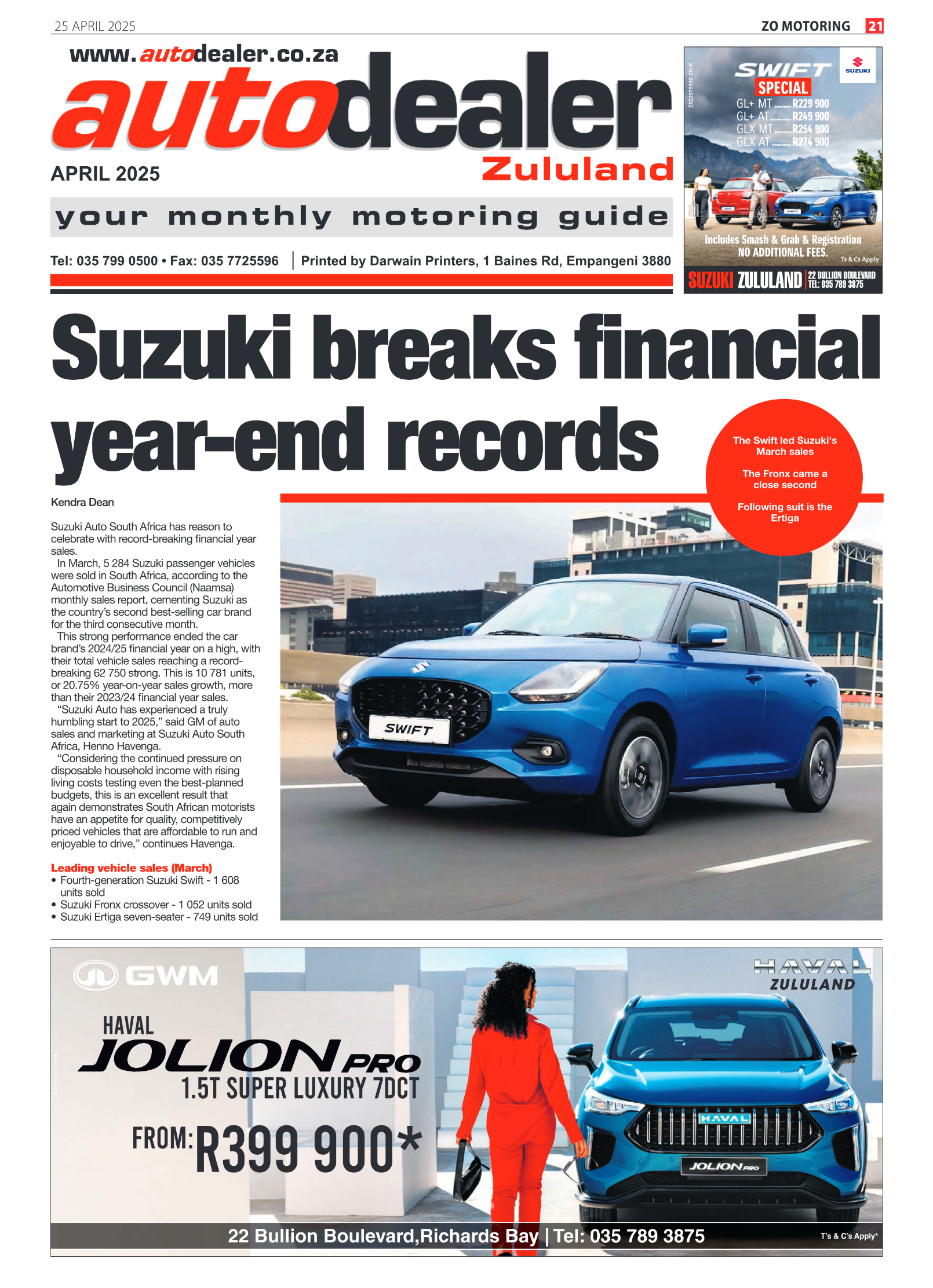 Autodealer page 1