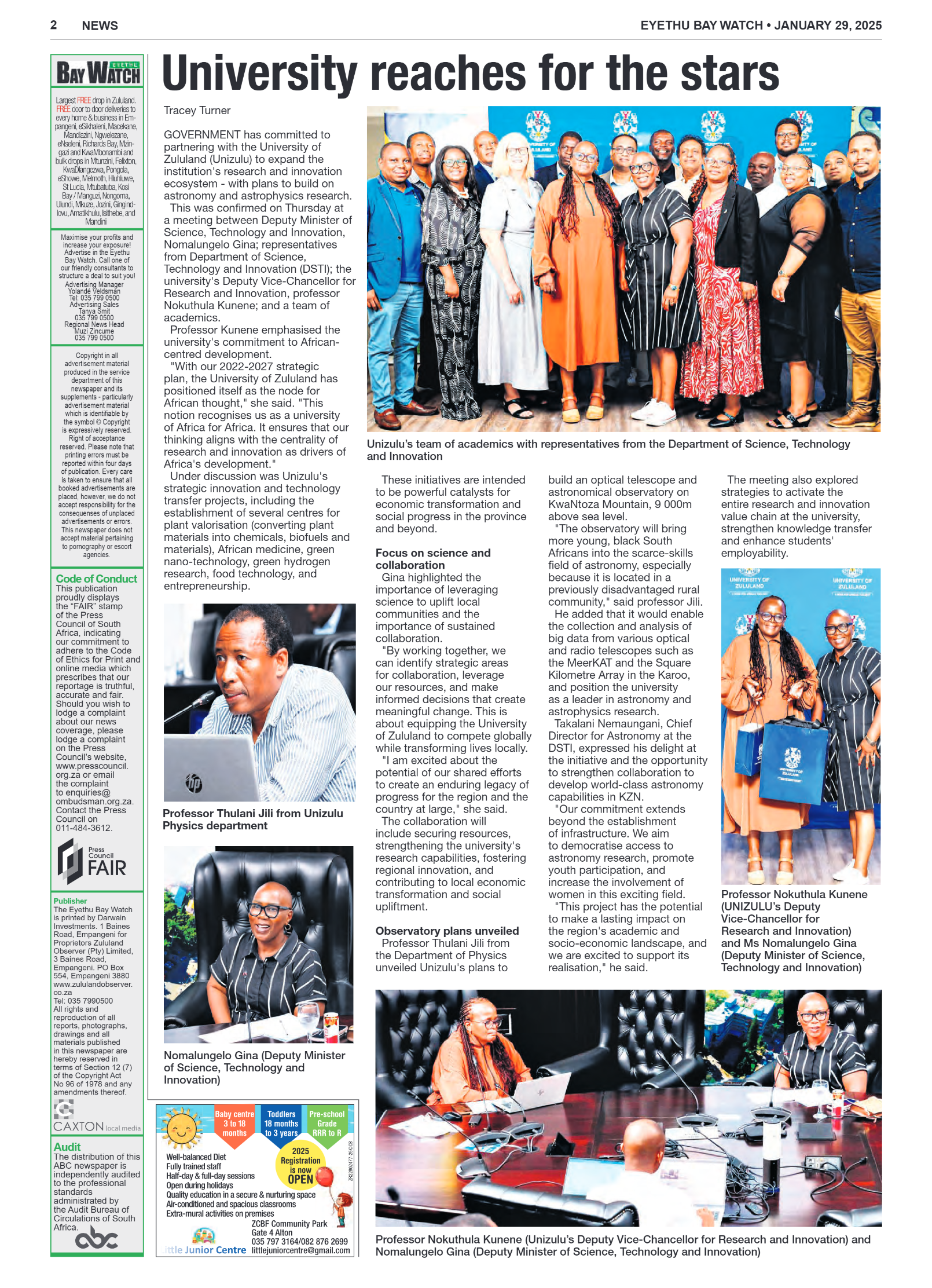 Eyethu Bay Watch page 2