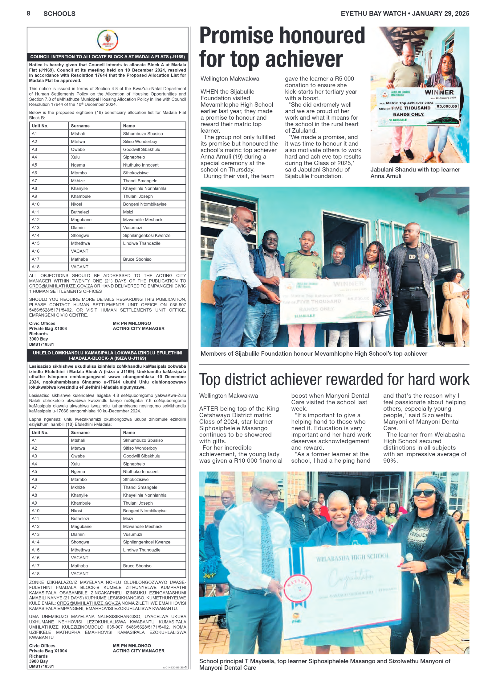 Eyethu Bay Watch page 8