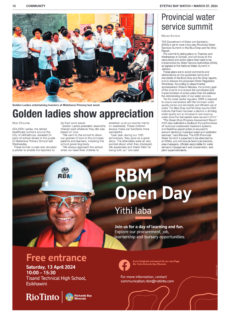 Eyethu Bay Watch page 16