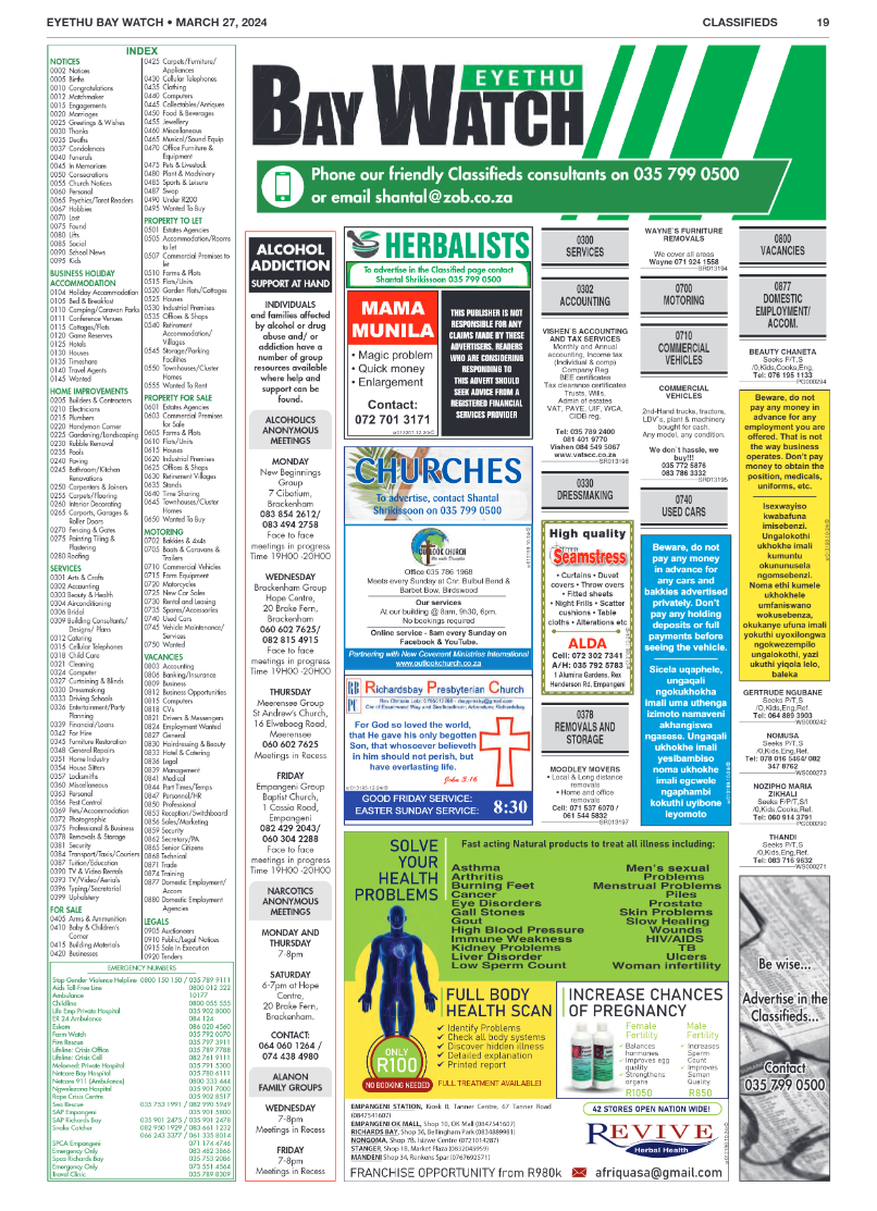 Eyethu Bay Watch page 19