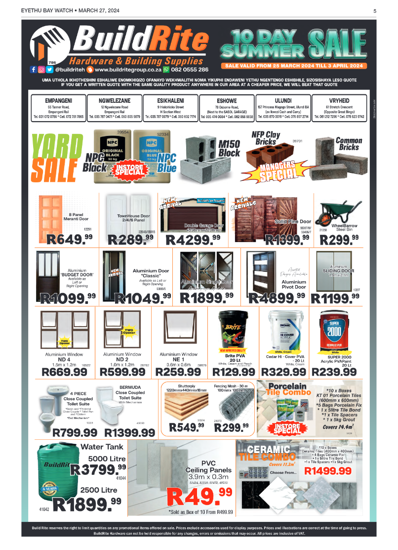 Eyethu Bay Watch page 5