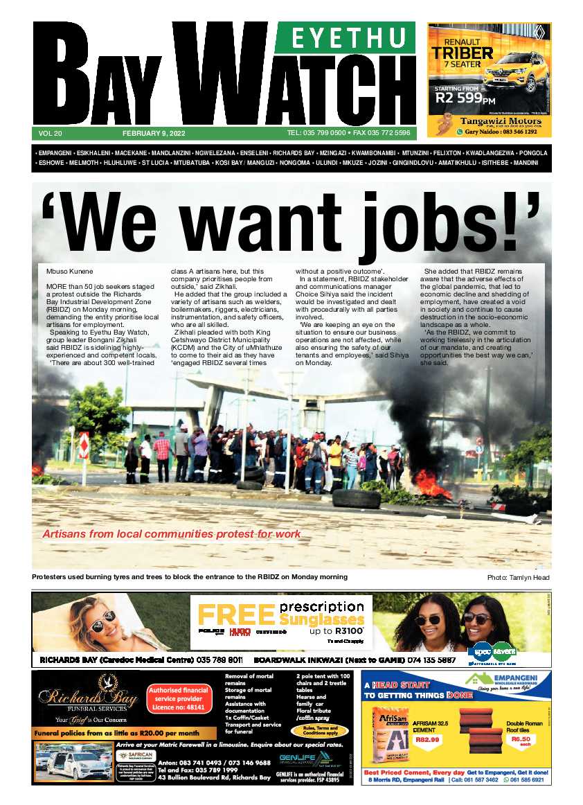 Eyethu Bay Watch page 1