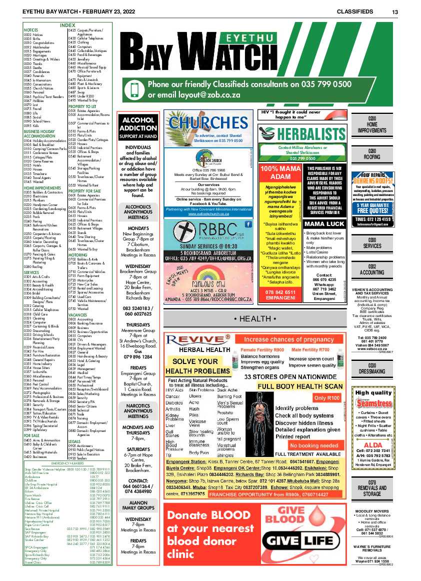 Eyethu Bay Watch page 13