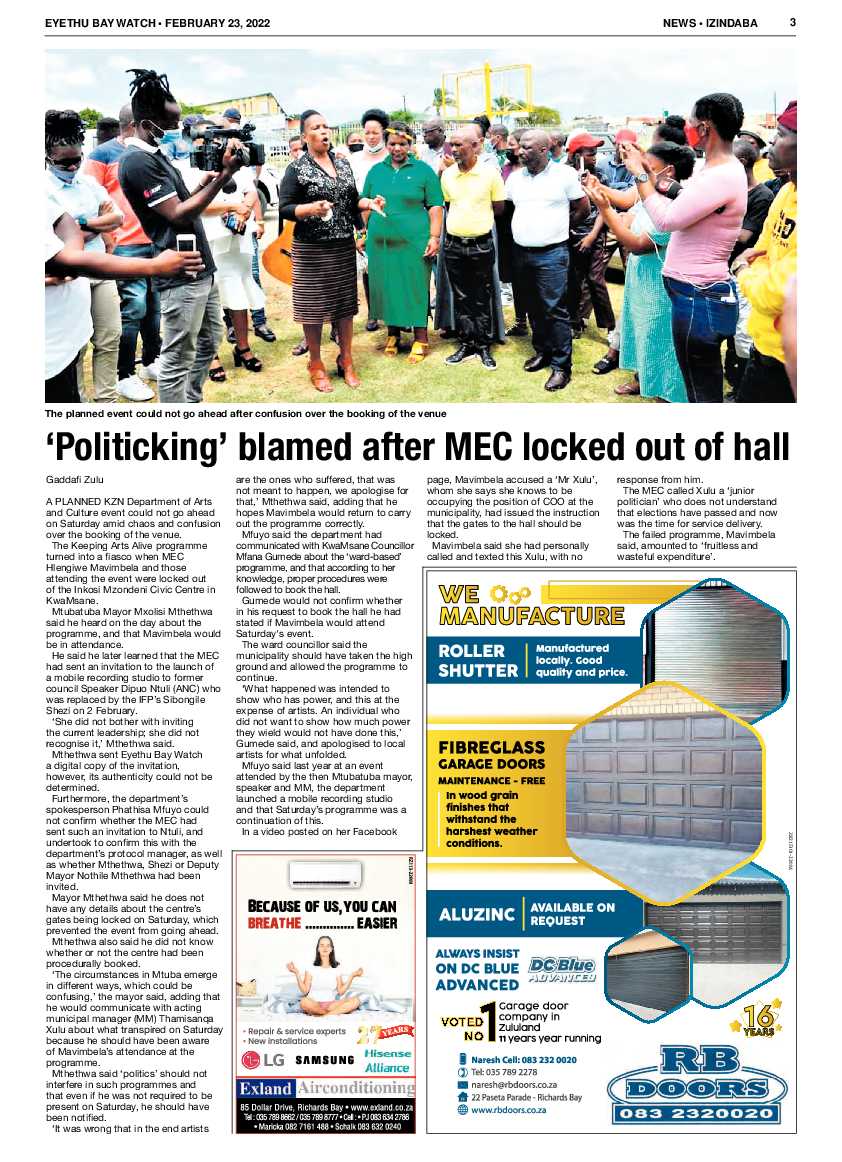 Eyethu Bay Watch page 3