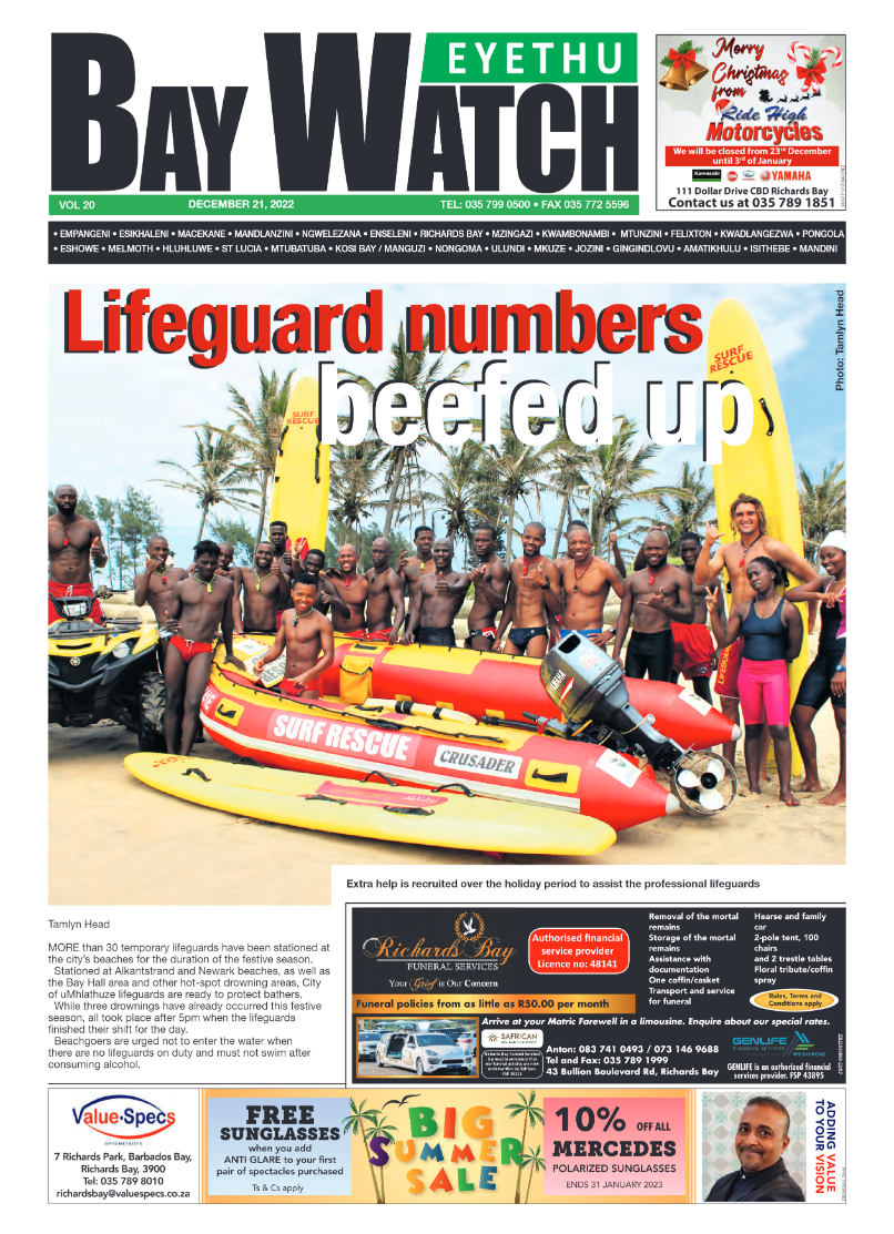 Bay Watch Eyethu page 1