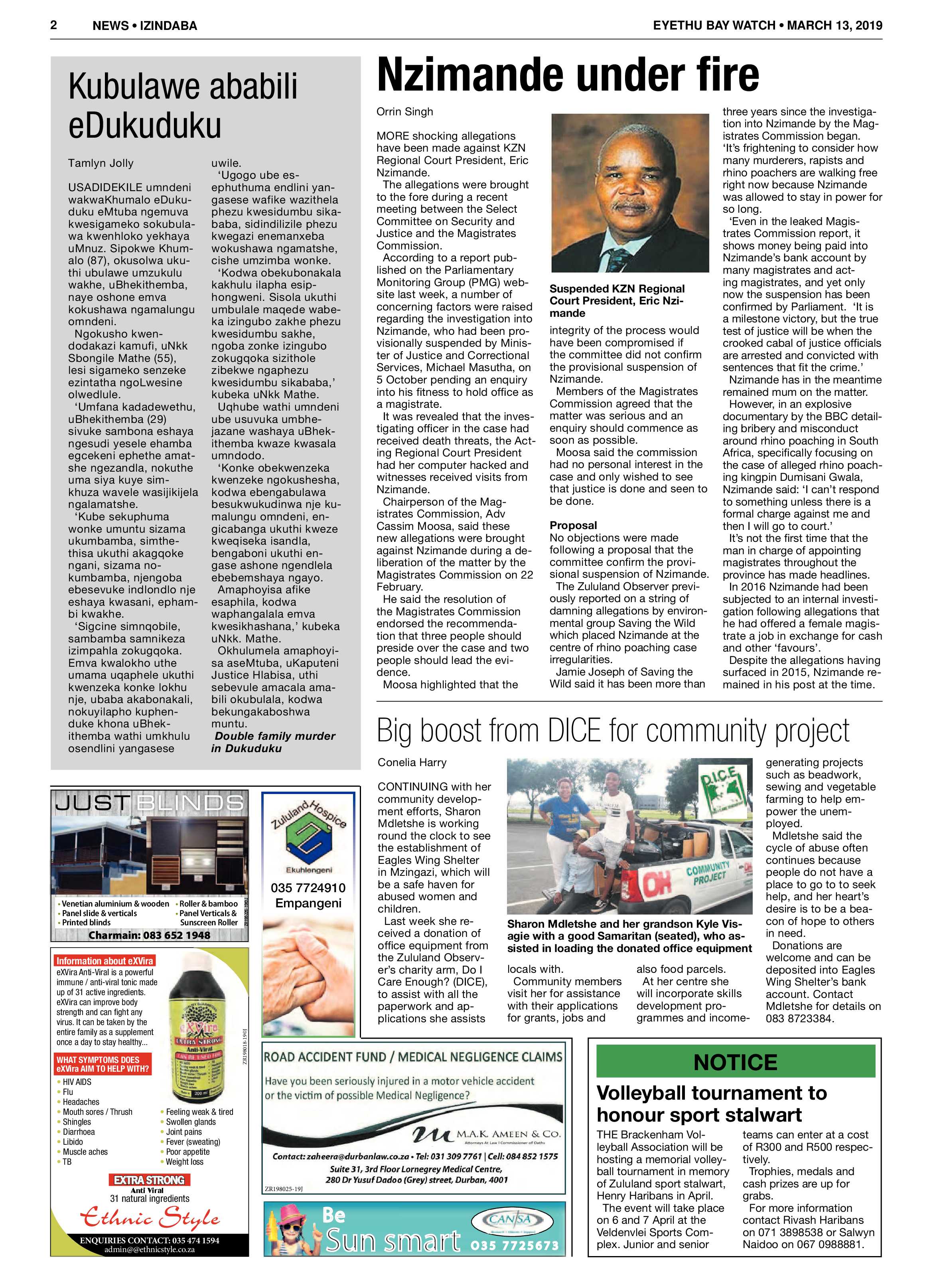 Eyethu Baywatch 13 March page 2