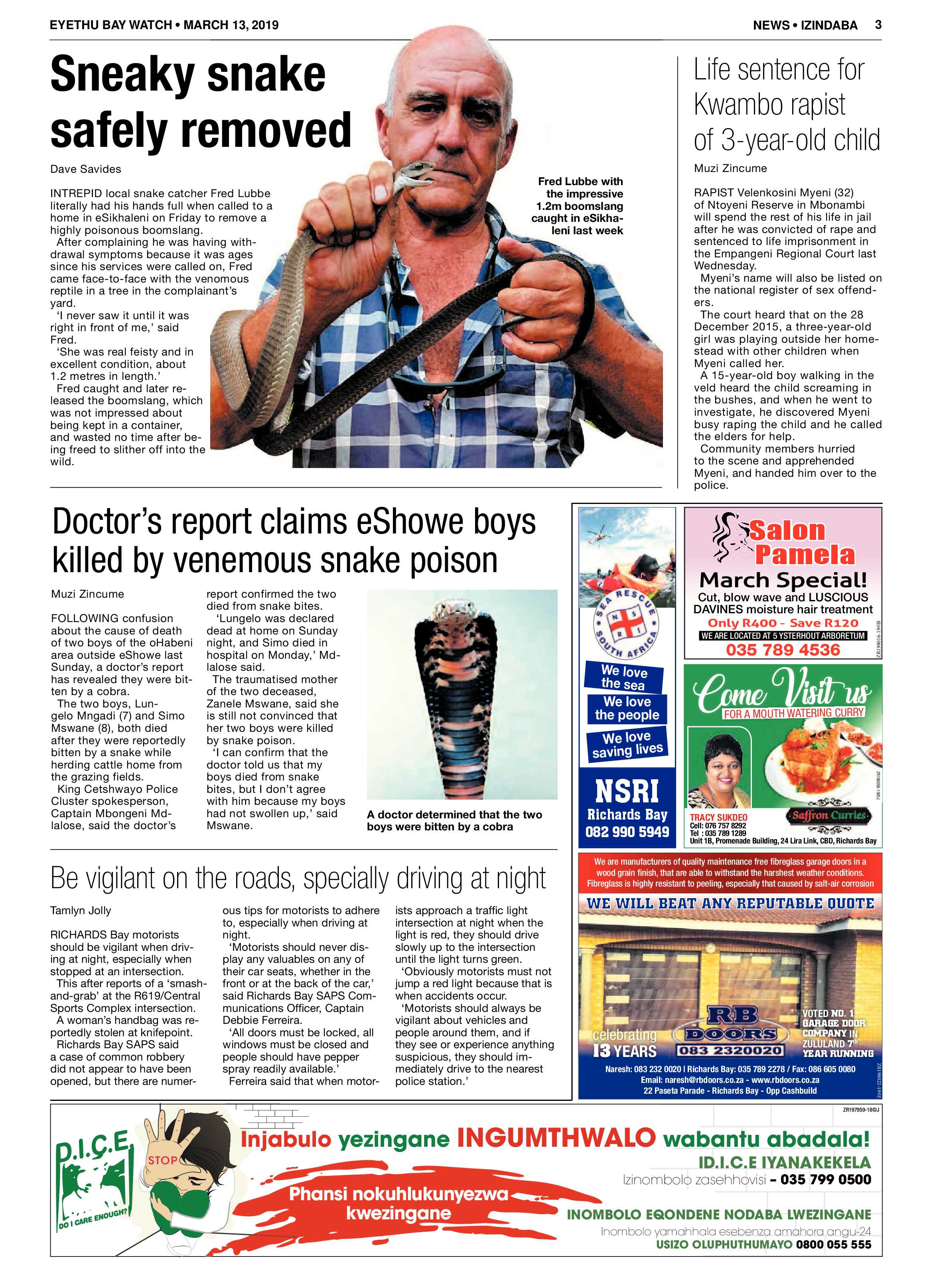 Eyethu Baywatch 13 March page 3