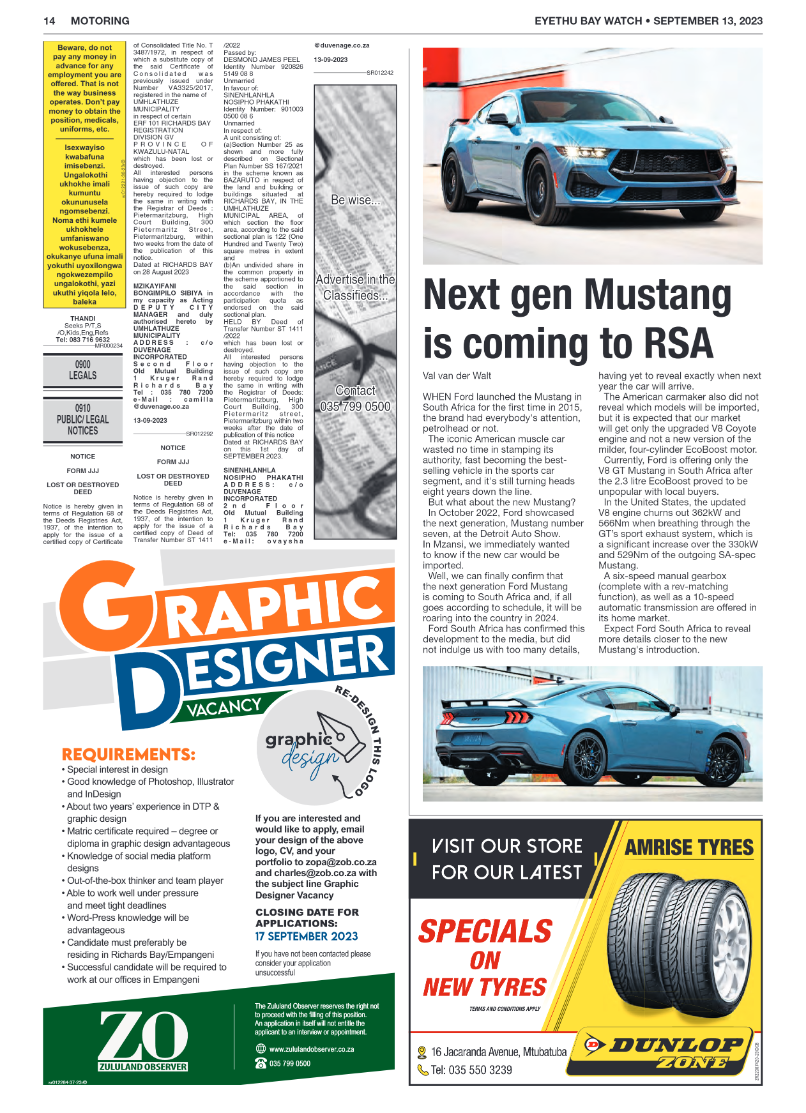 EYETHU BAY WATCH page 14