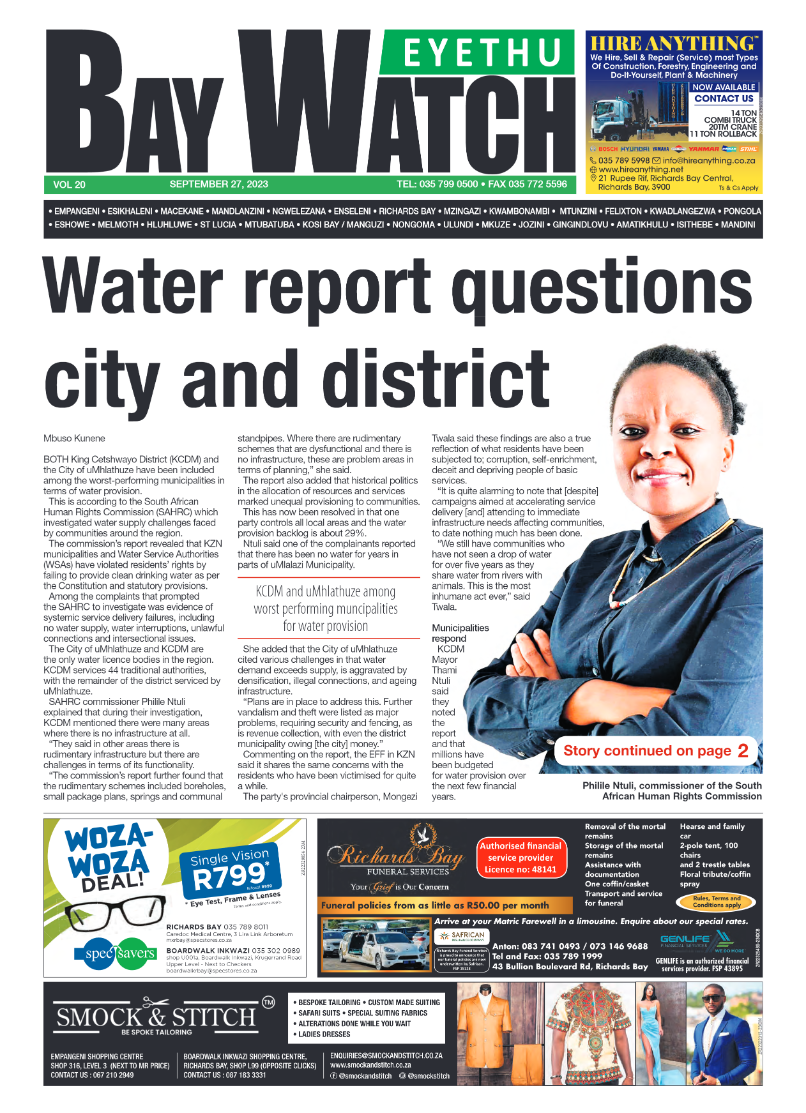 EYETHU BAY WATCH page 1