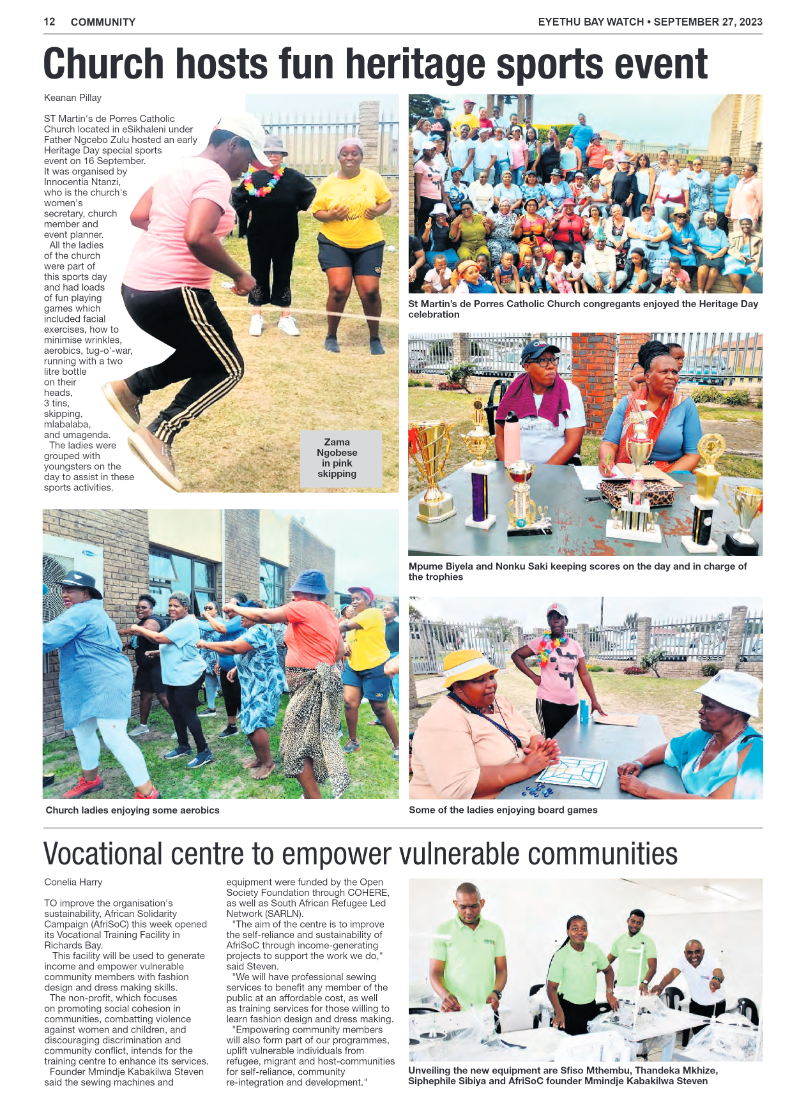 EYETHU BAY WATCH page 12