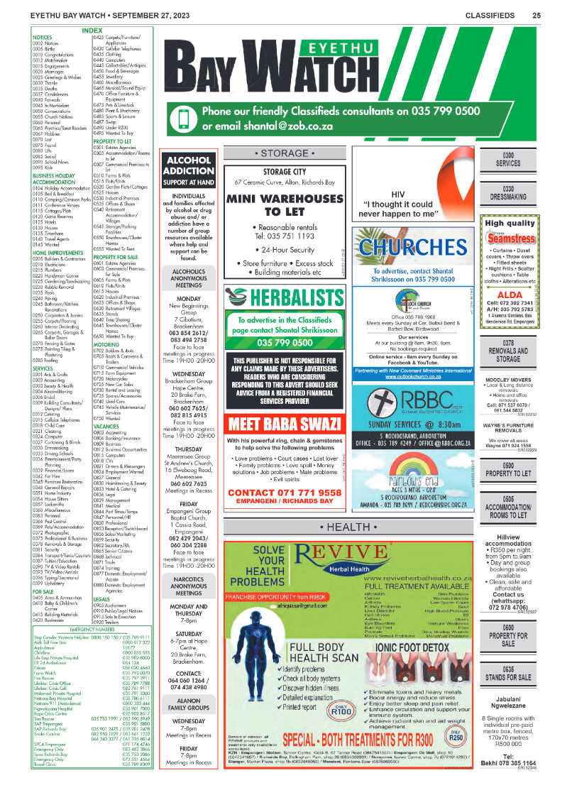 EYETHU BAY WATCH page 25