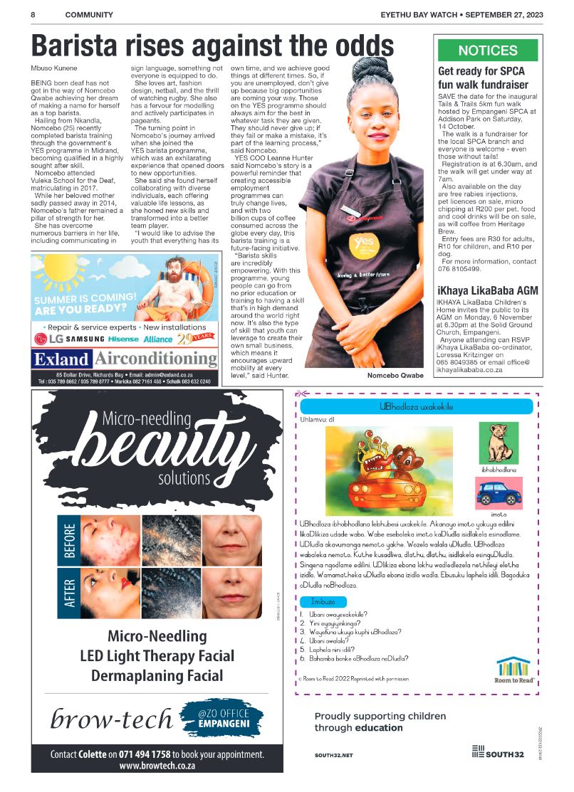 EYETHU BAY WATCH page 8