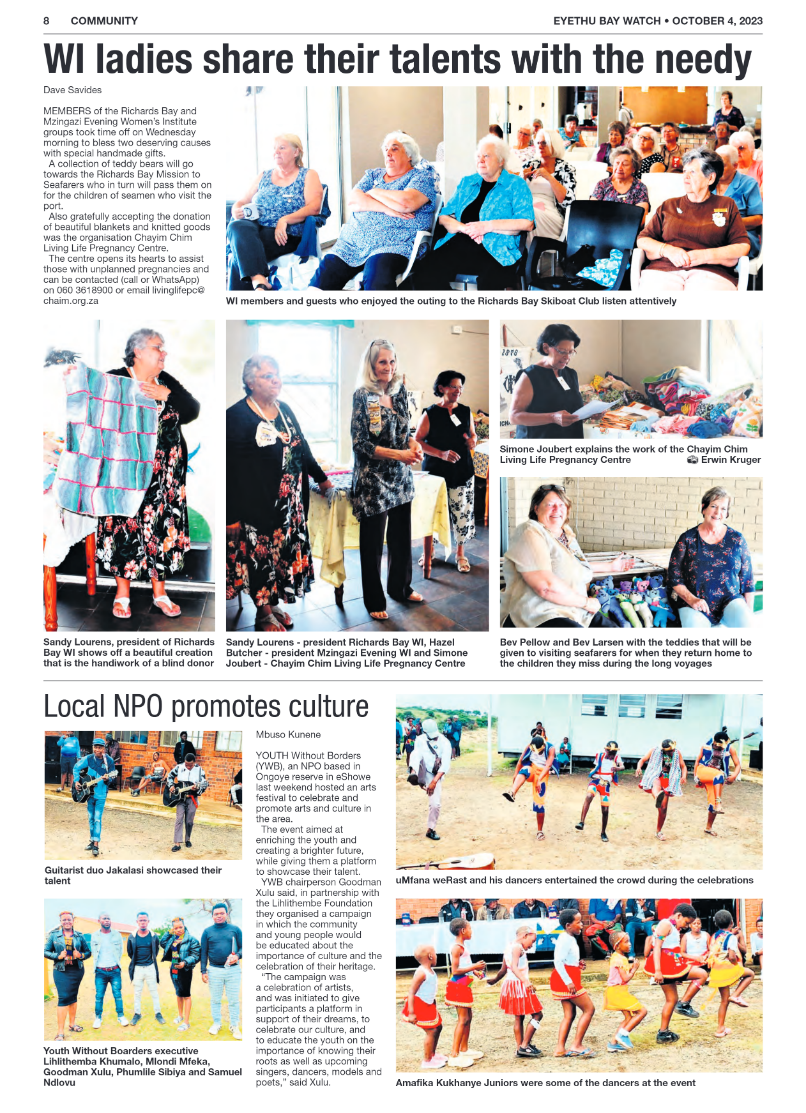 EYETHU BAY WATCH page 8