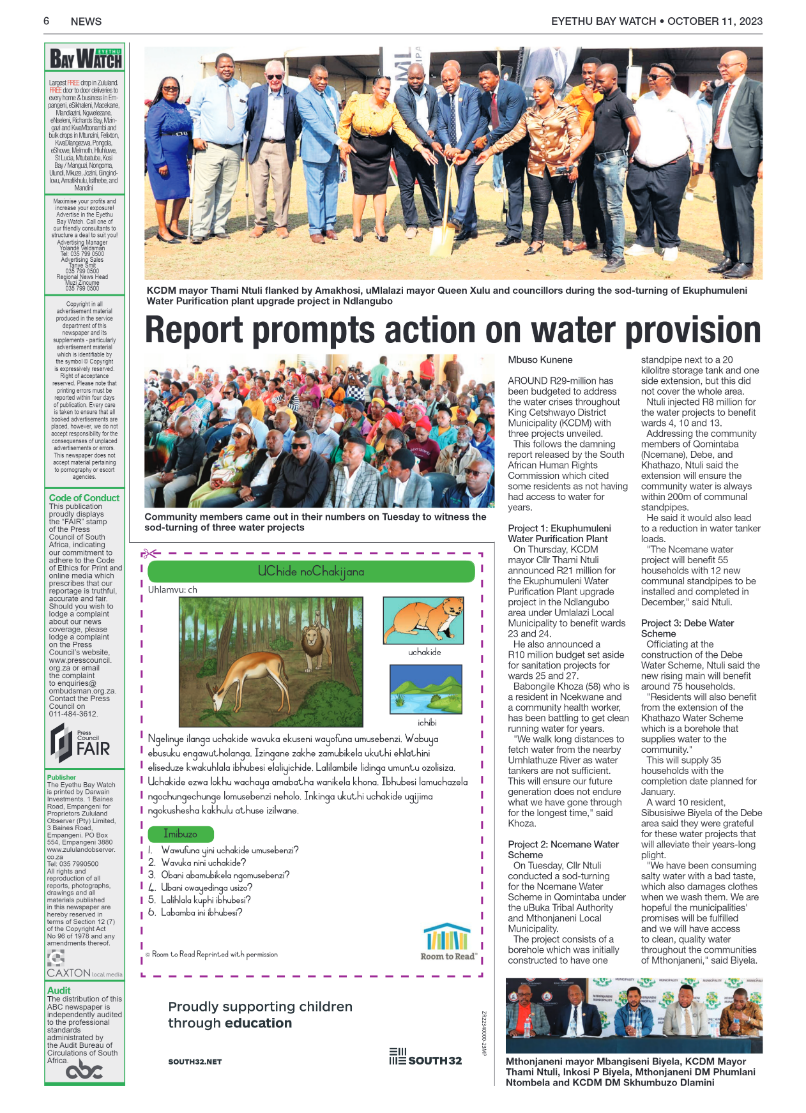 EYETHU BAY WATCH page 6