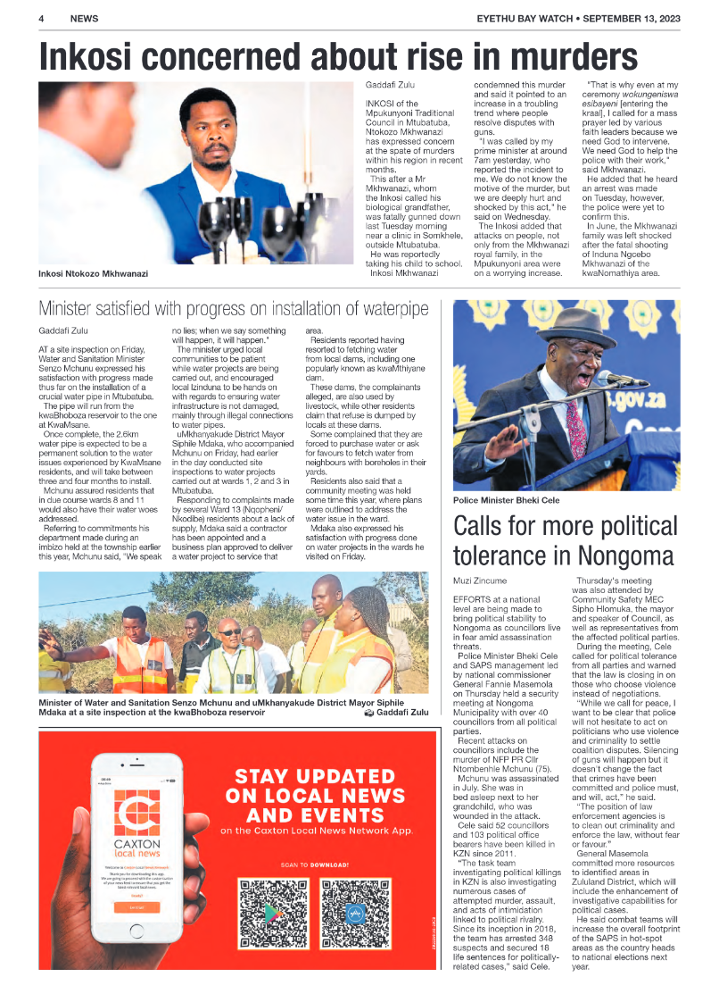 EYETHU BAY WATCH page 4