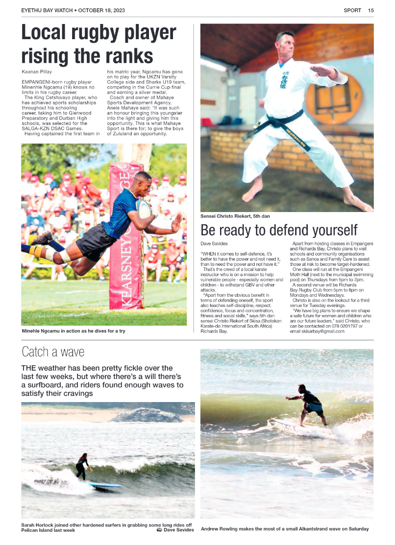 EYETHU BAY WATCH page 15