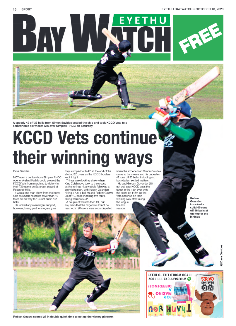 EYETHU BAY WATCH page 16