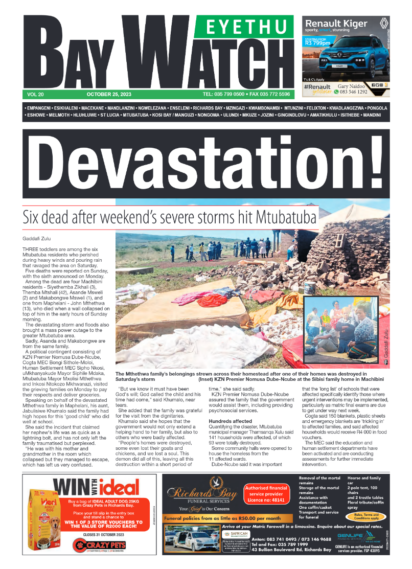 EYETHU BAY WATCH page 1