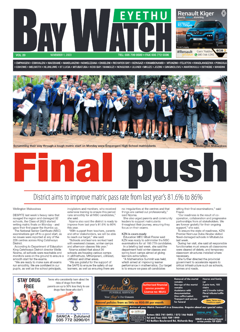 EYETHU BAY WATCH page 1