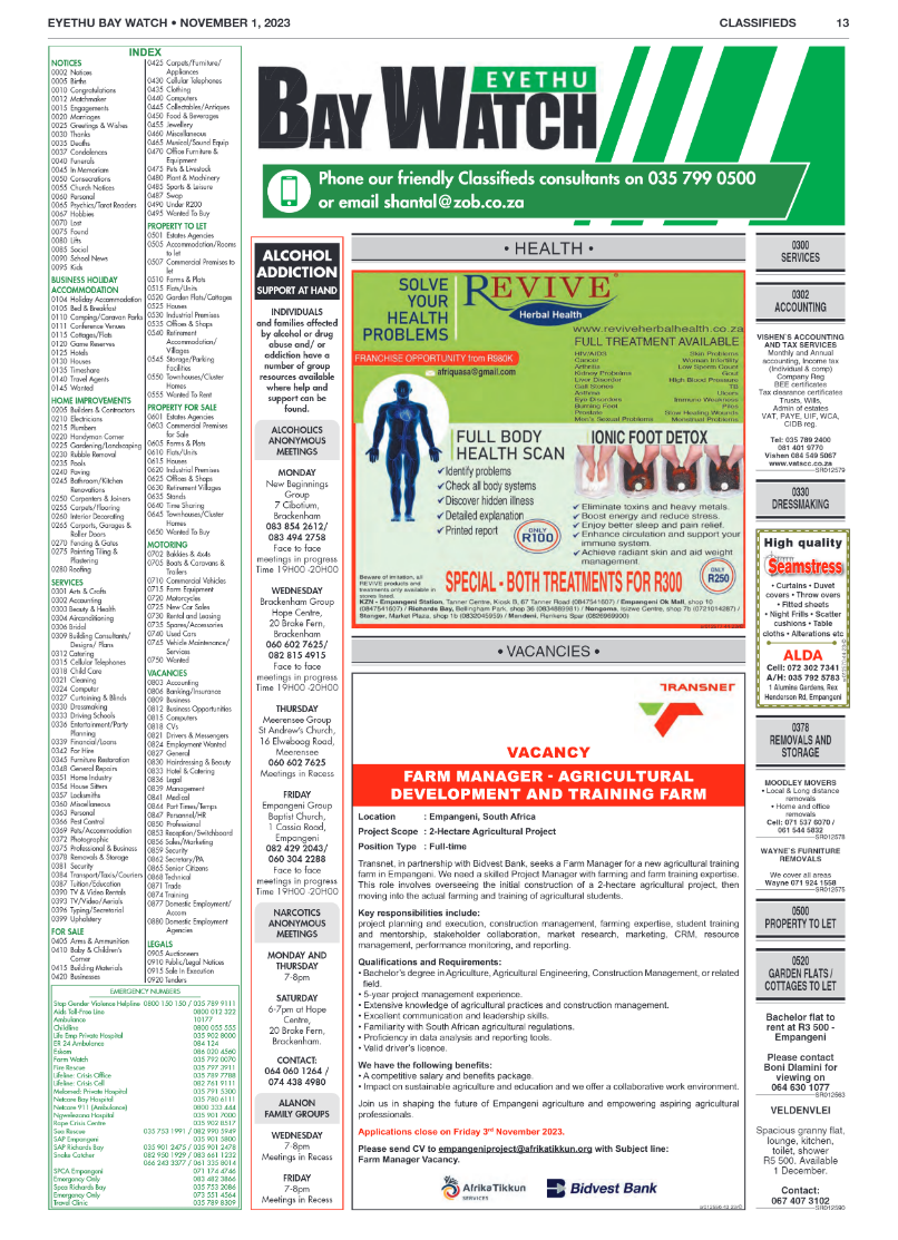 EYETHU BAY WATCH page 13