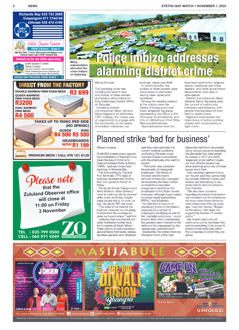 EYETHU BAY WATCH page 2