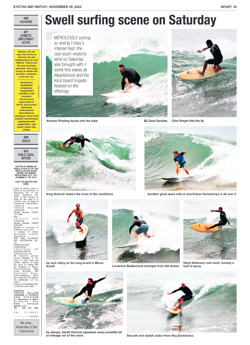 Eyethu Bay Watch page 15