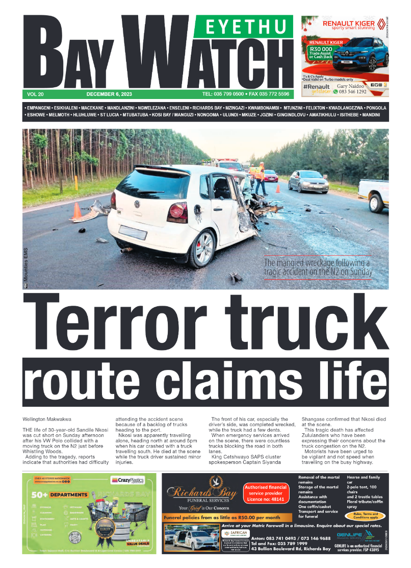 Eyethu Bay Watch page 1