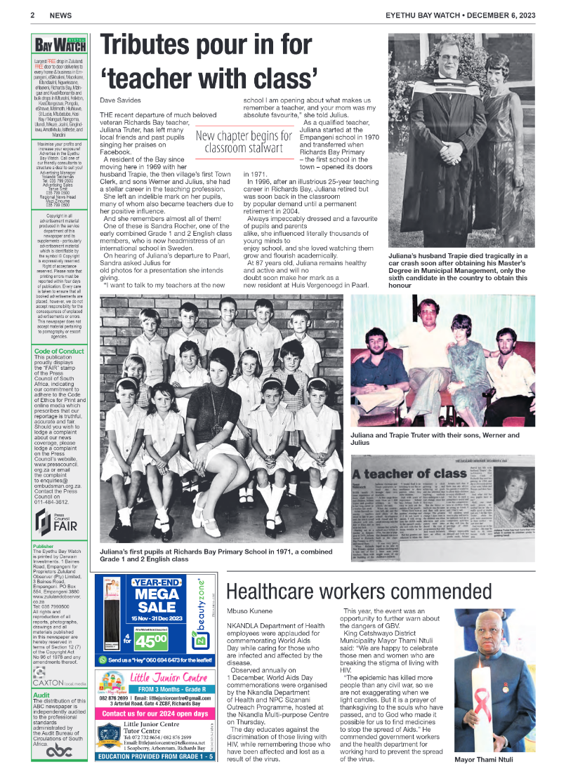 Eyethu Bay Watch page 2