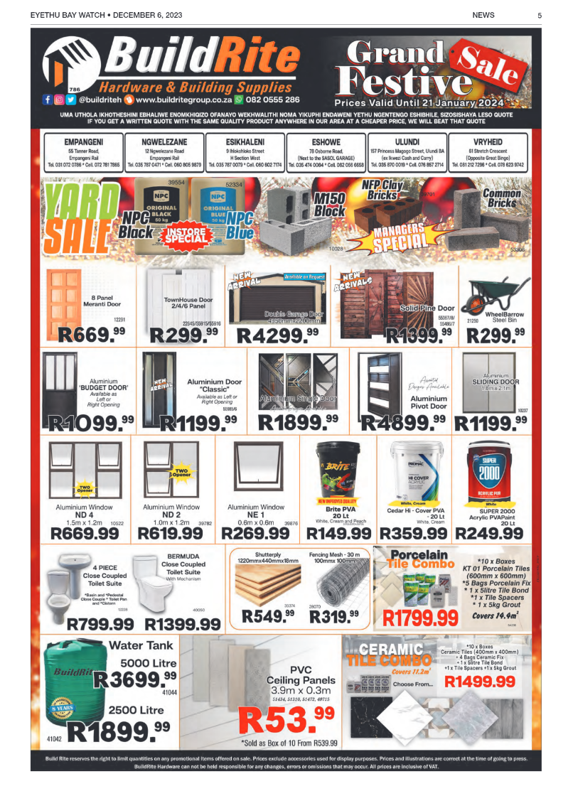 Eyethu Bay Watch page 5