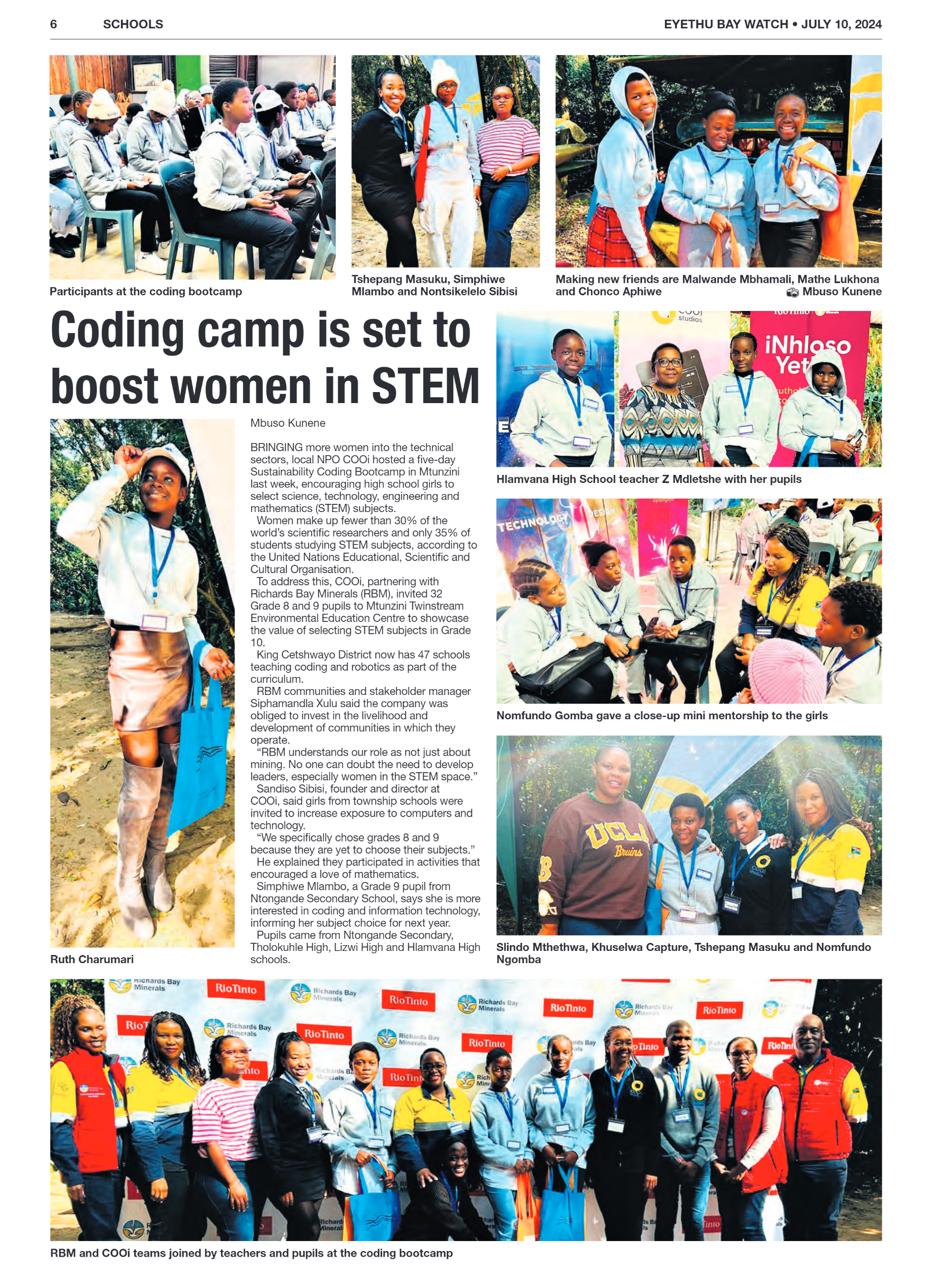 Eyethu BayWatch page 6