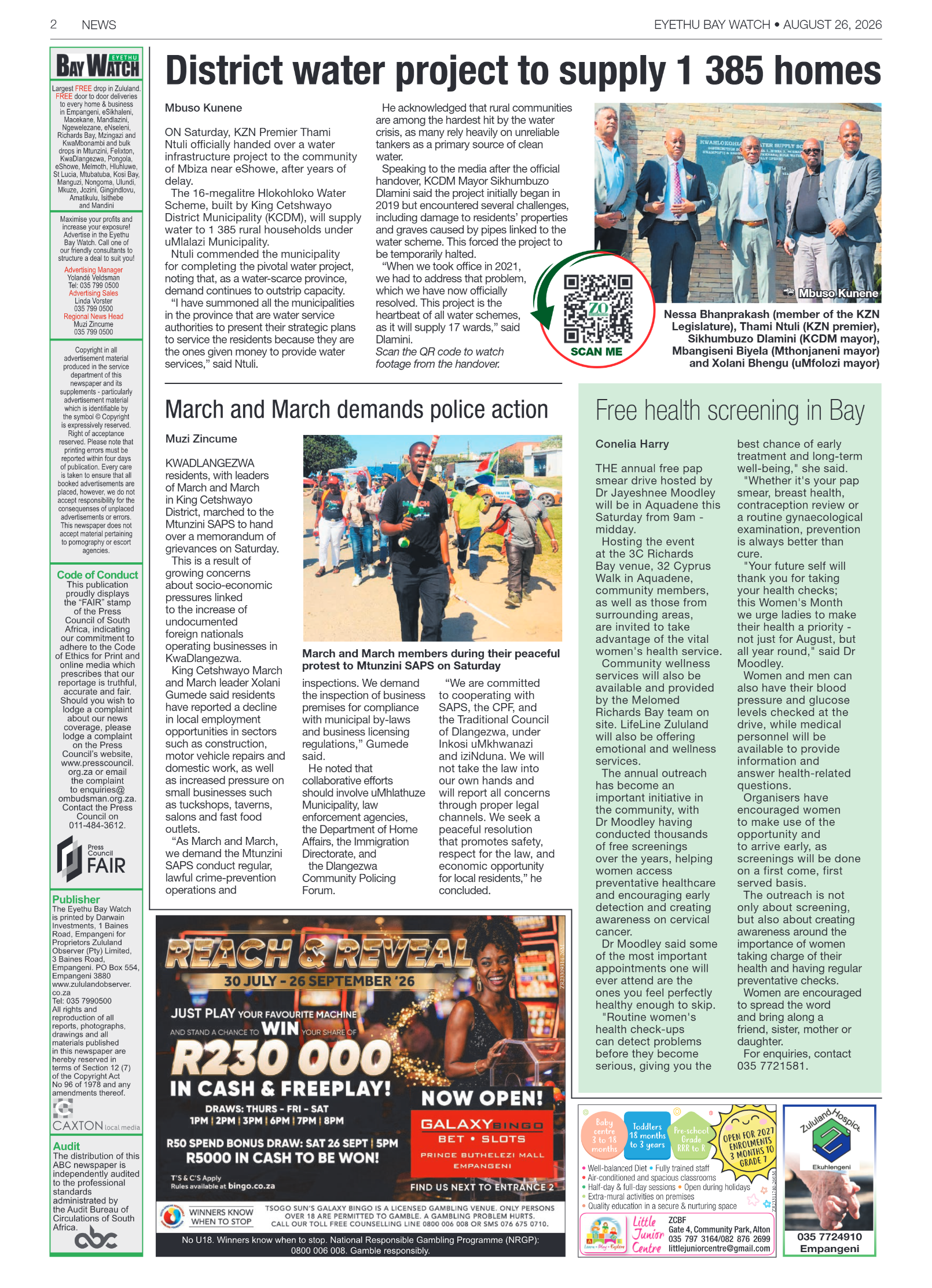 Eyethu BayWatch page 2