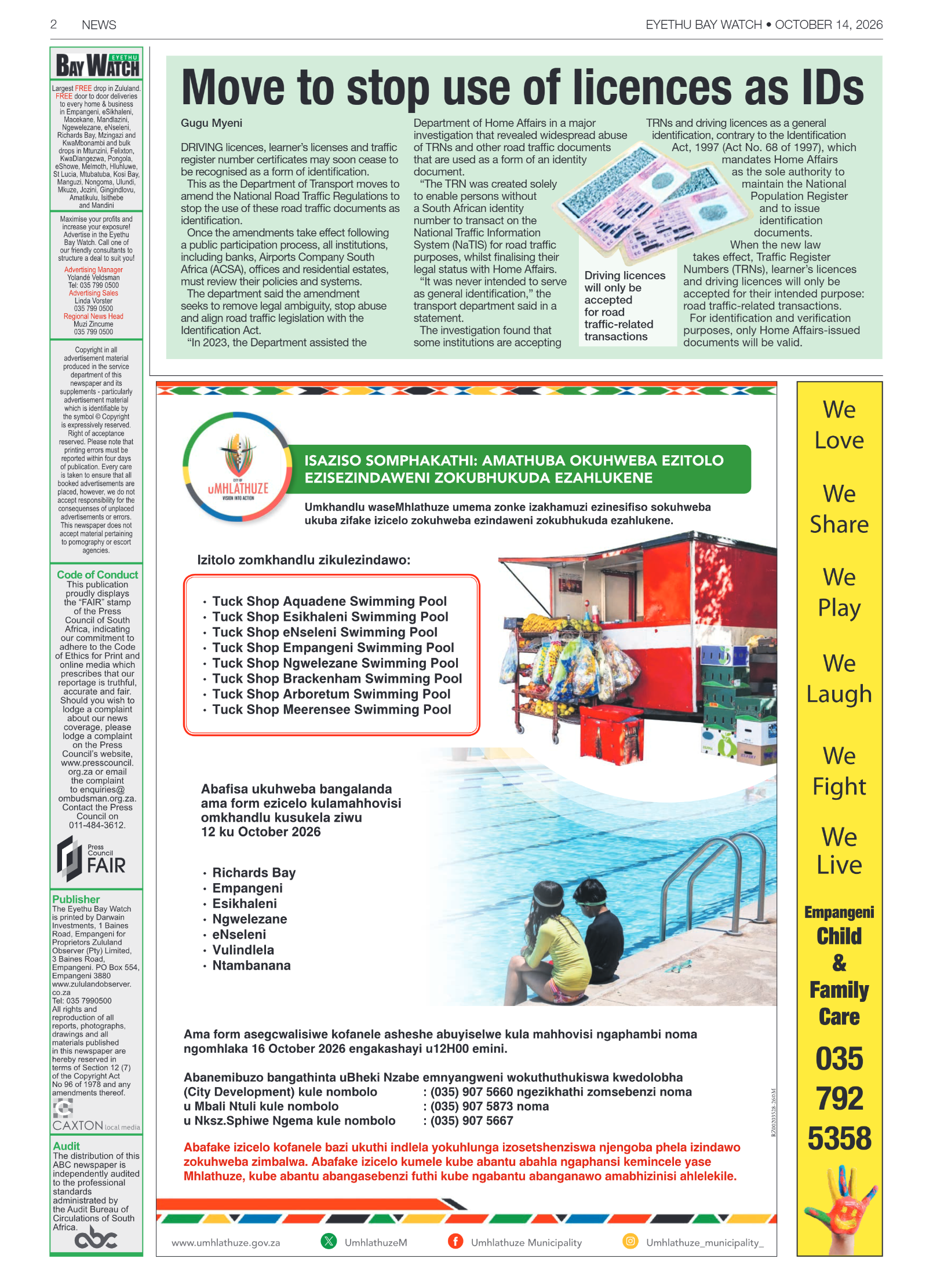 Eyethu BayWatch page 2