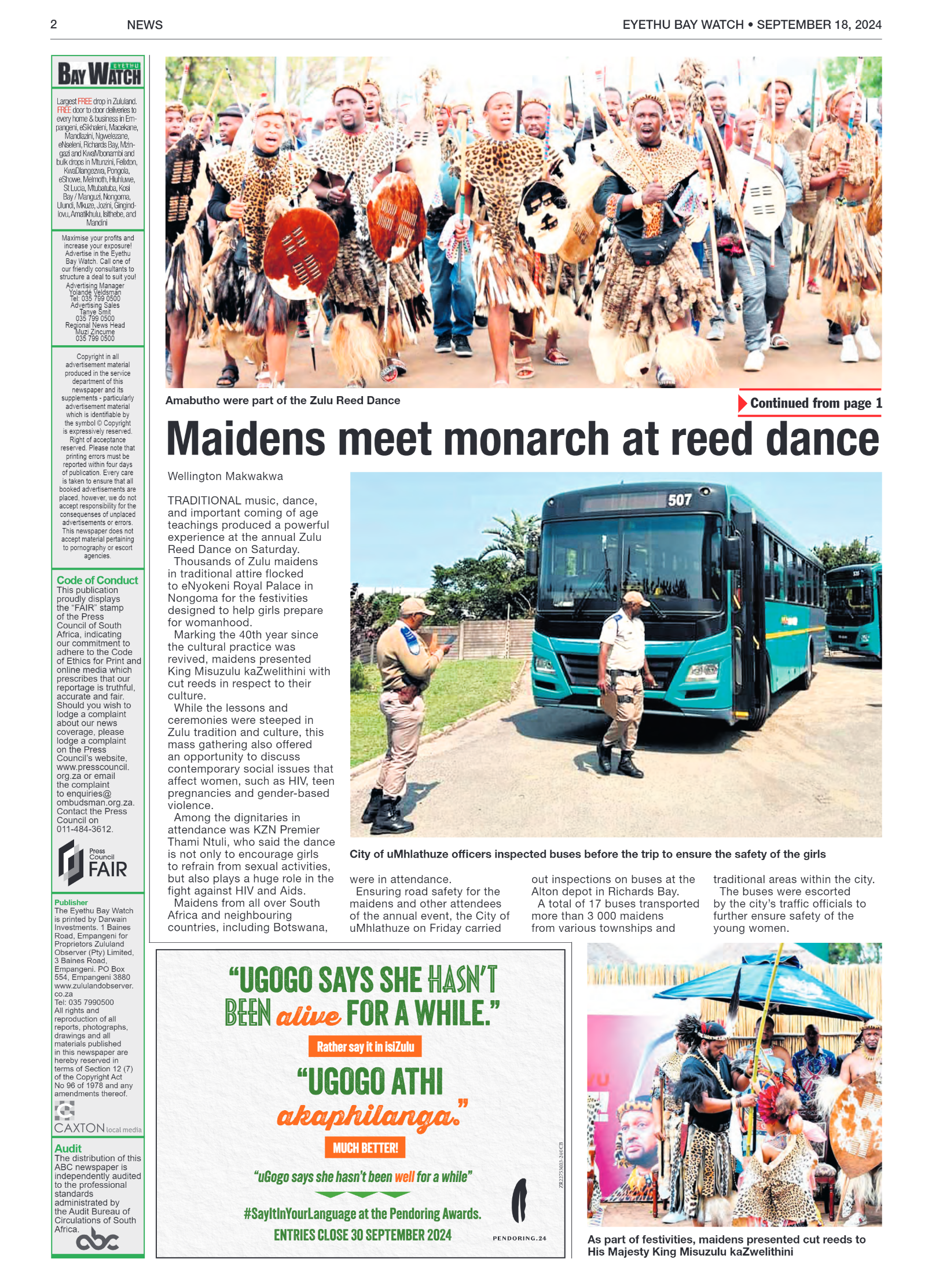 Eyethu BayWatch page 2