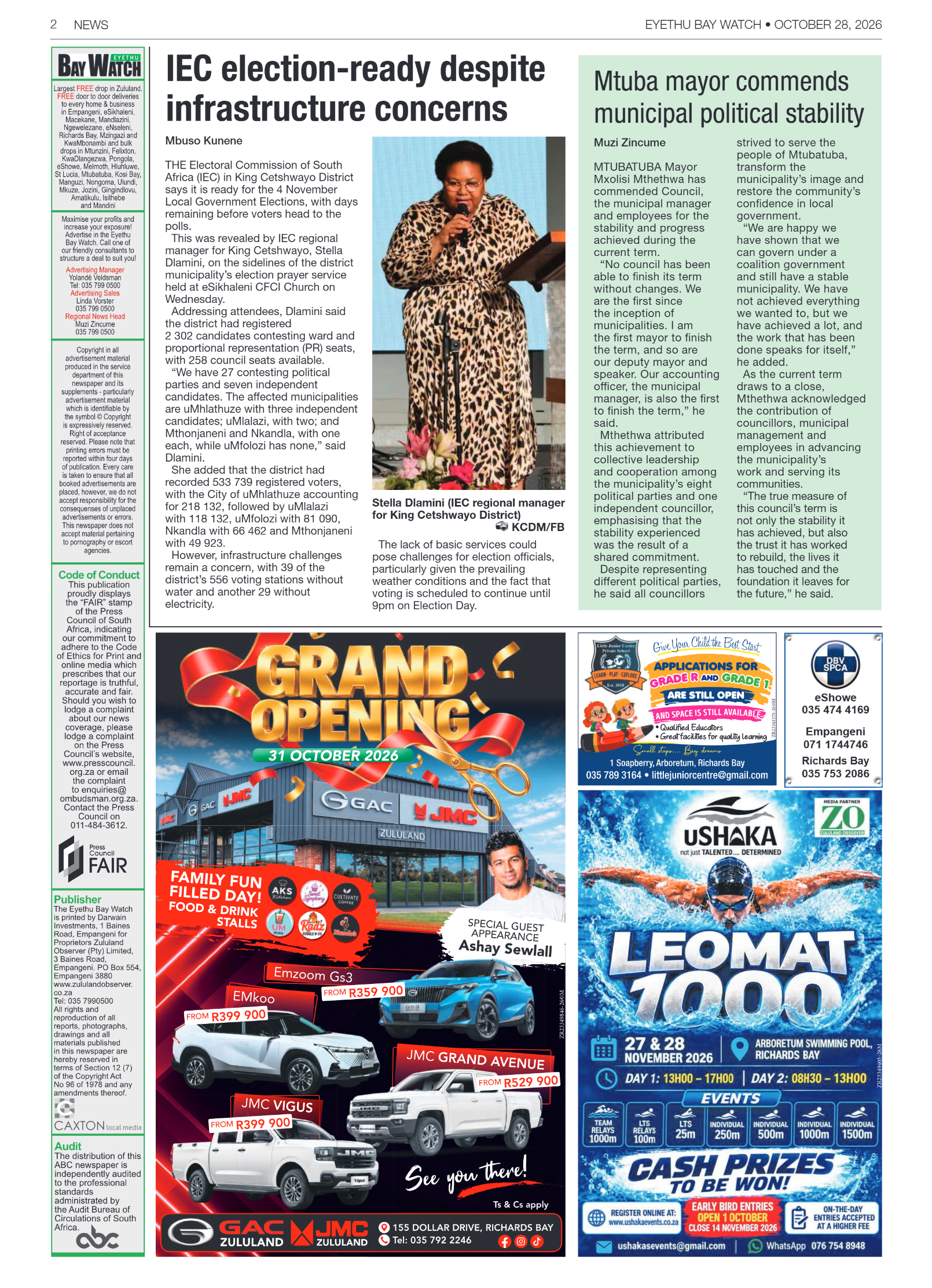Eyethu BayWatch page 2