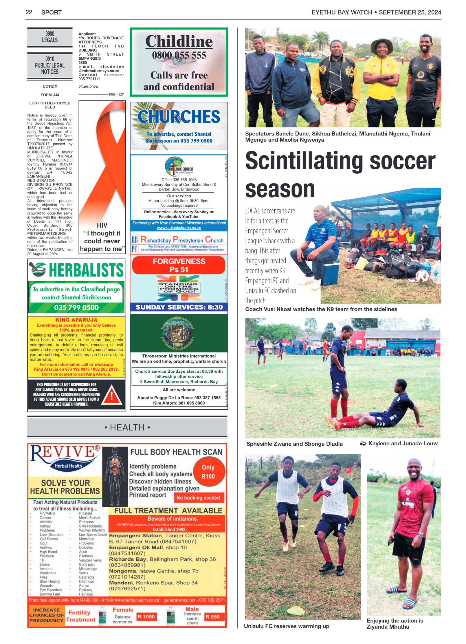 Eyethu BayWatch page 22