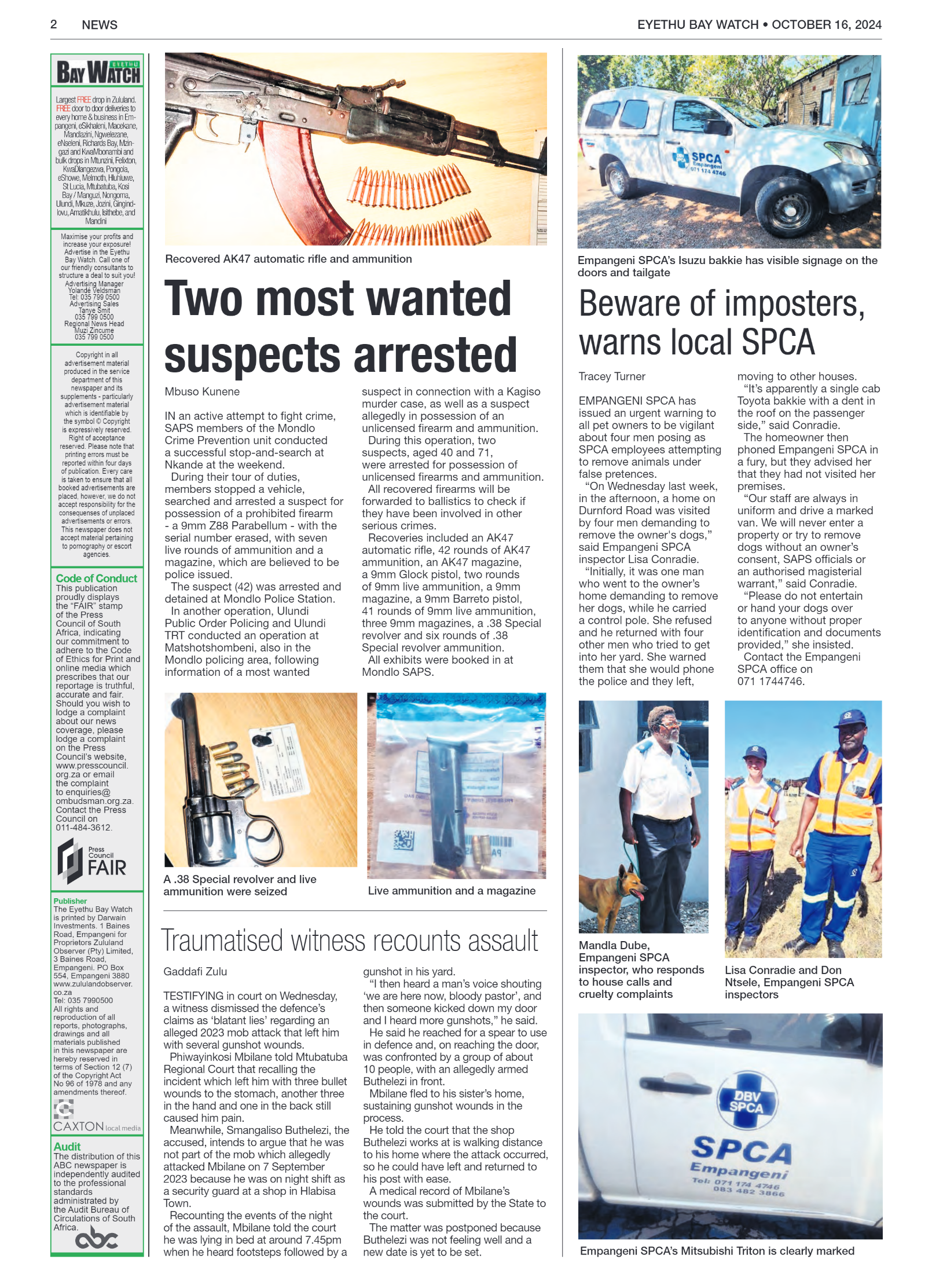 Eyethu BayWatch page 2