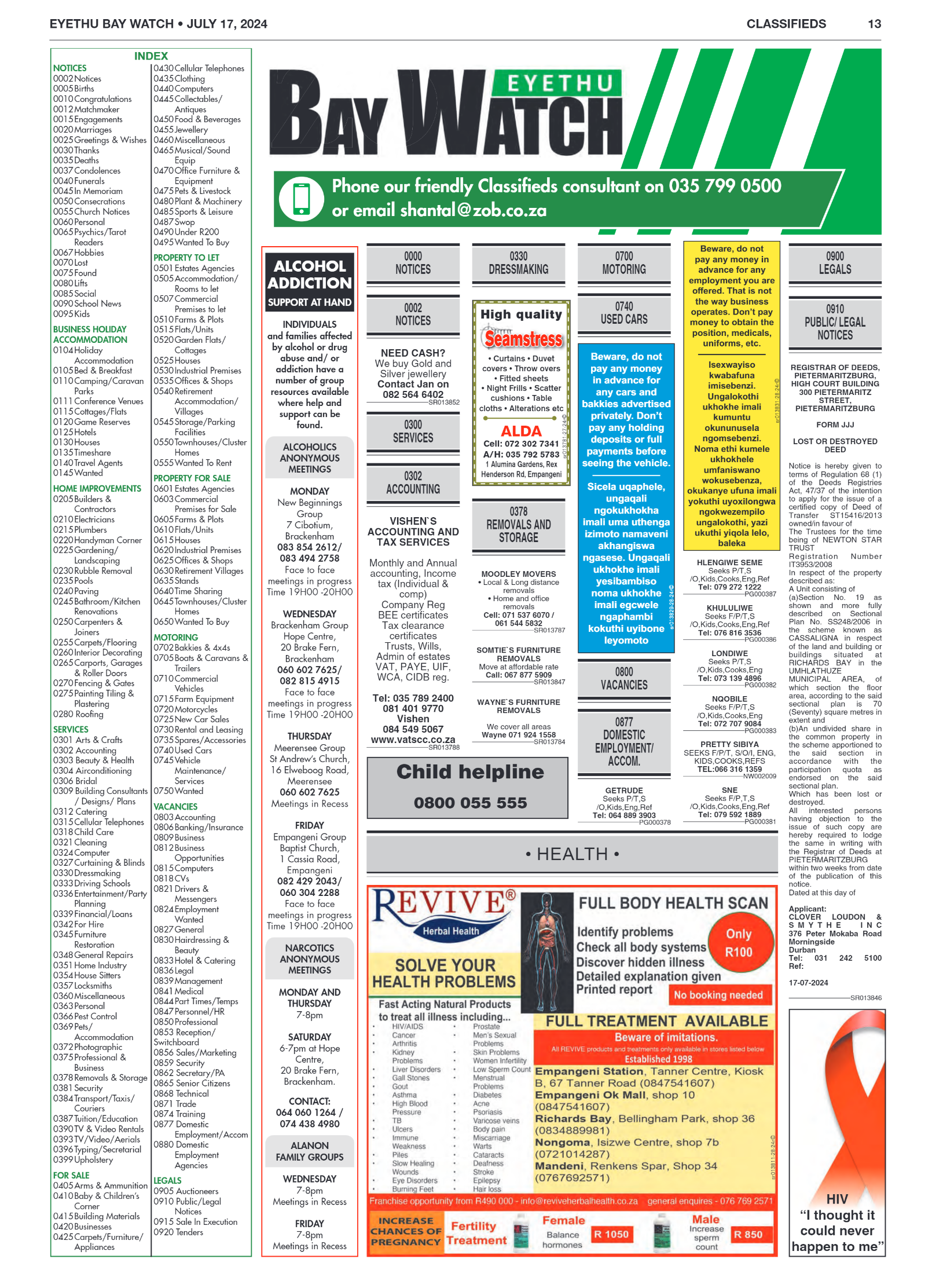 Eyethu BayWatch page 13