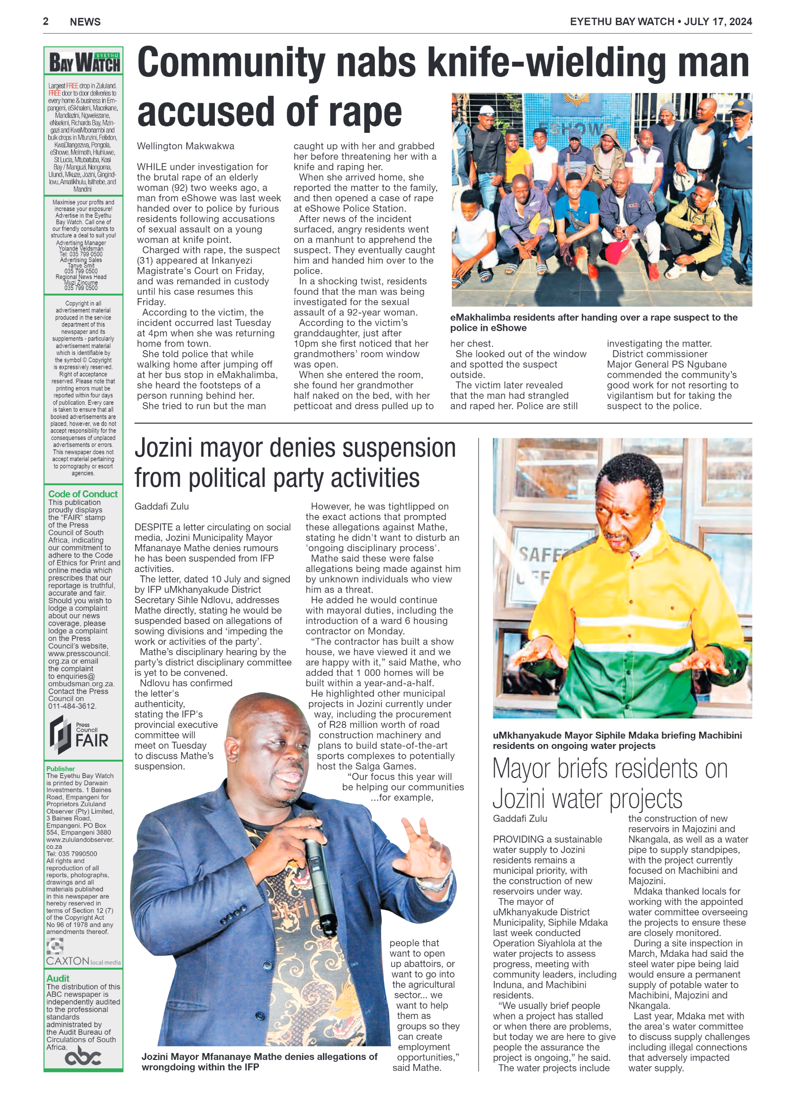 Eyethu BayWatch page 2