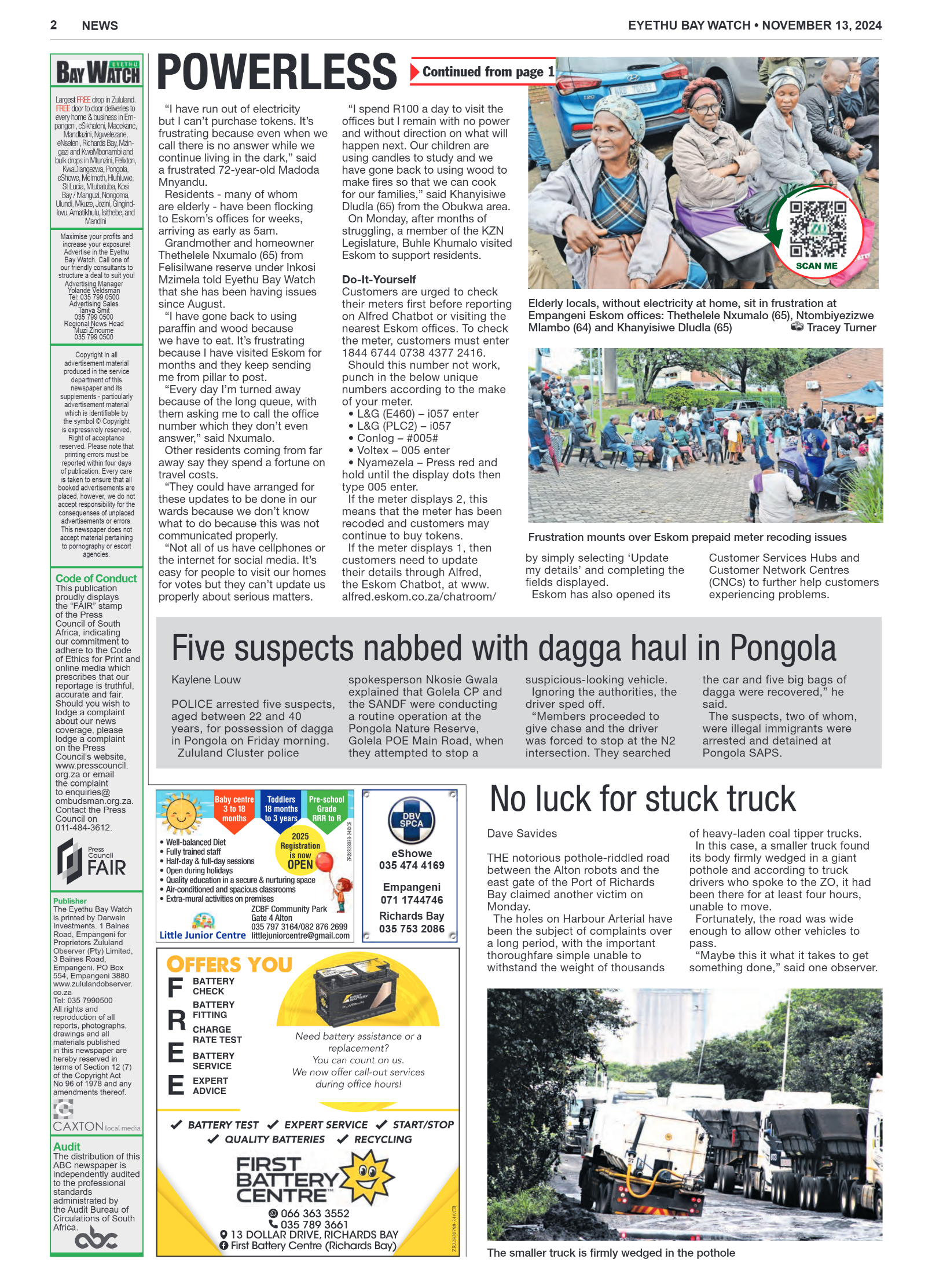 Eyethu BwayWatch page 2