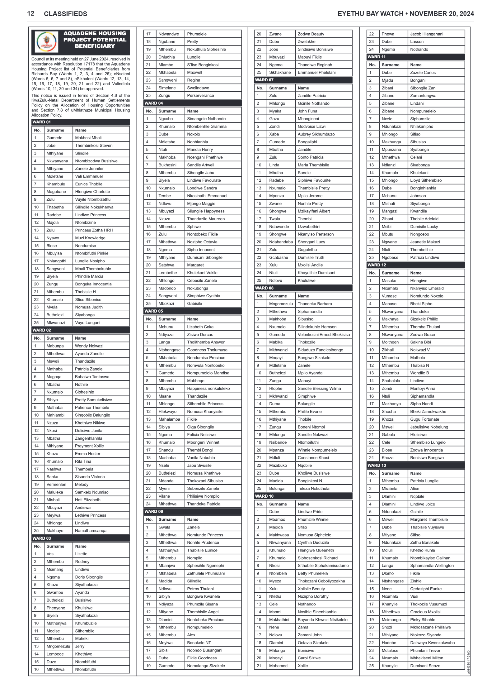 Eyethu BayWatch page 14