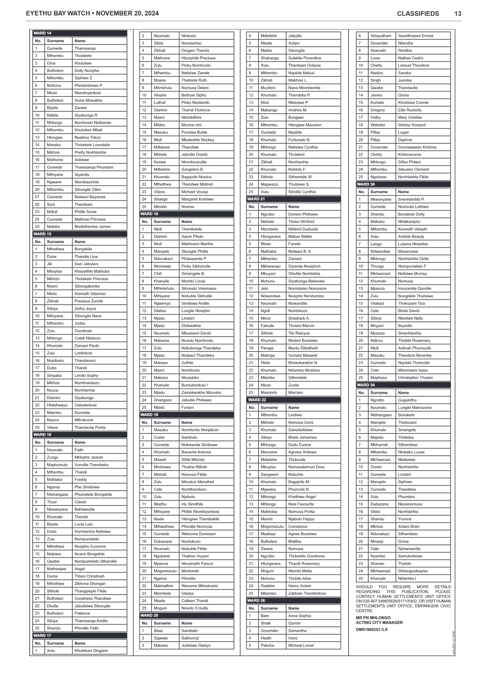 Eyethu BayWatch page 15