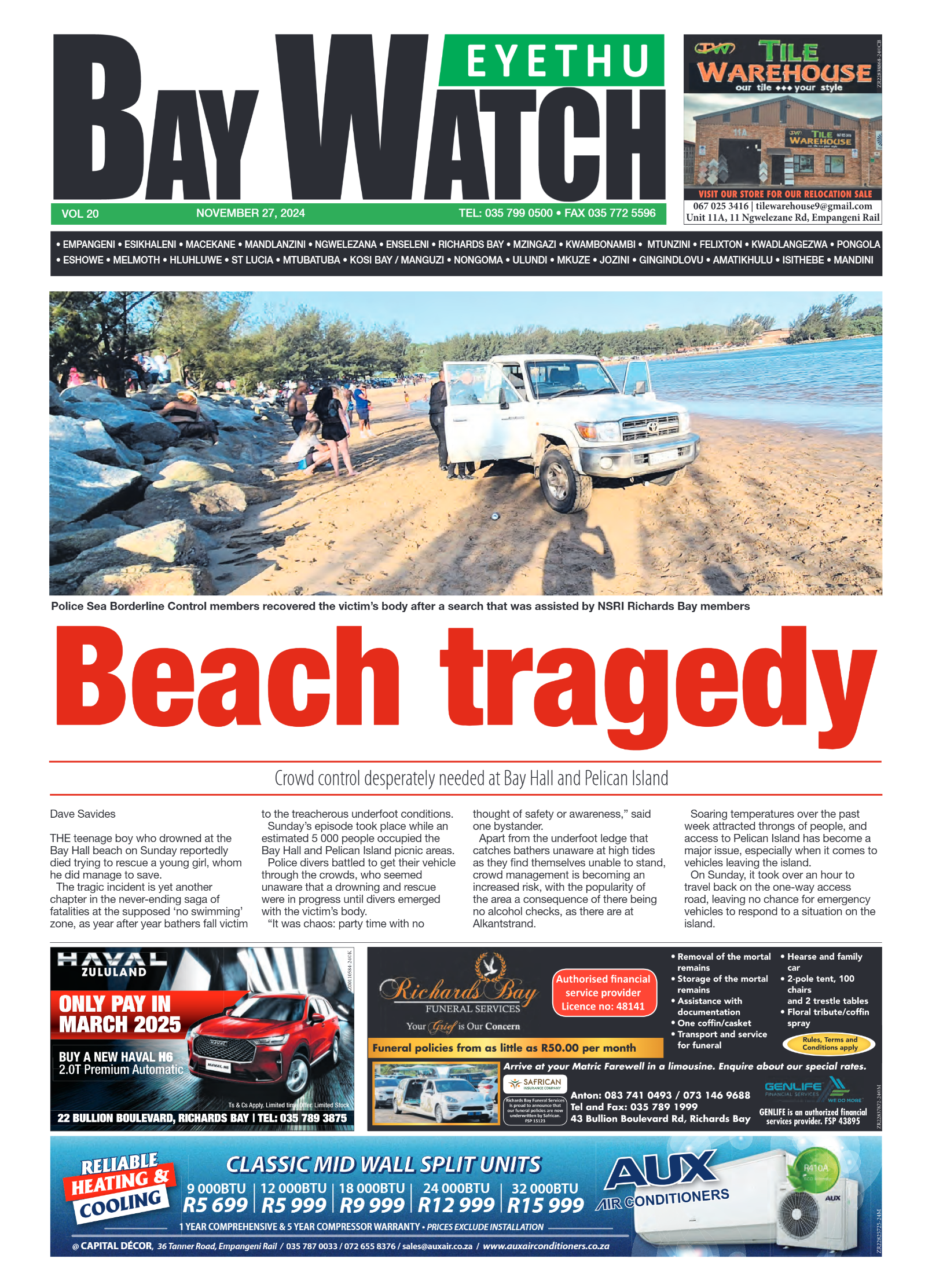 Eyethu BayWatch page 1