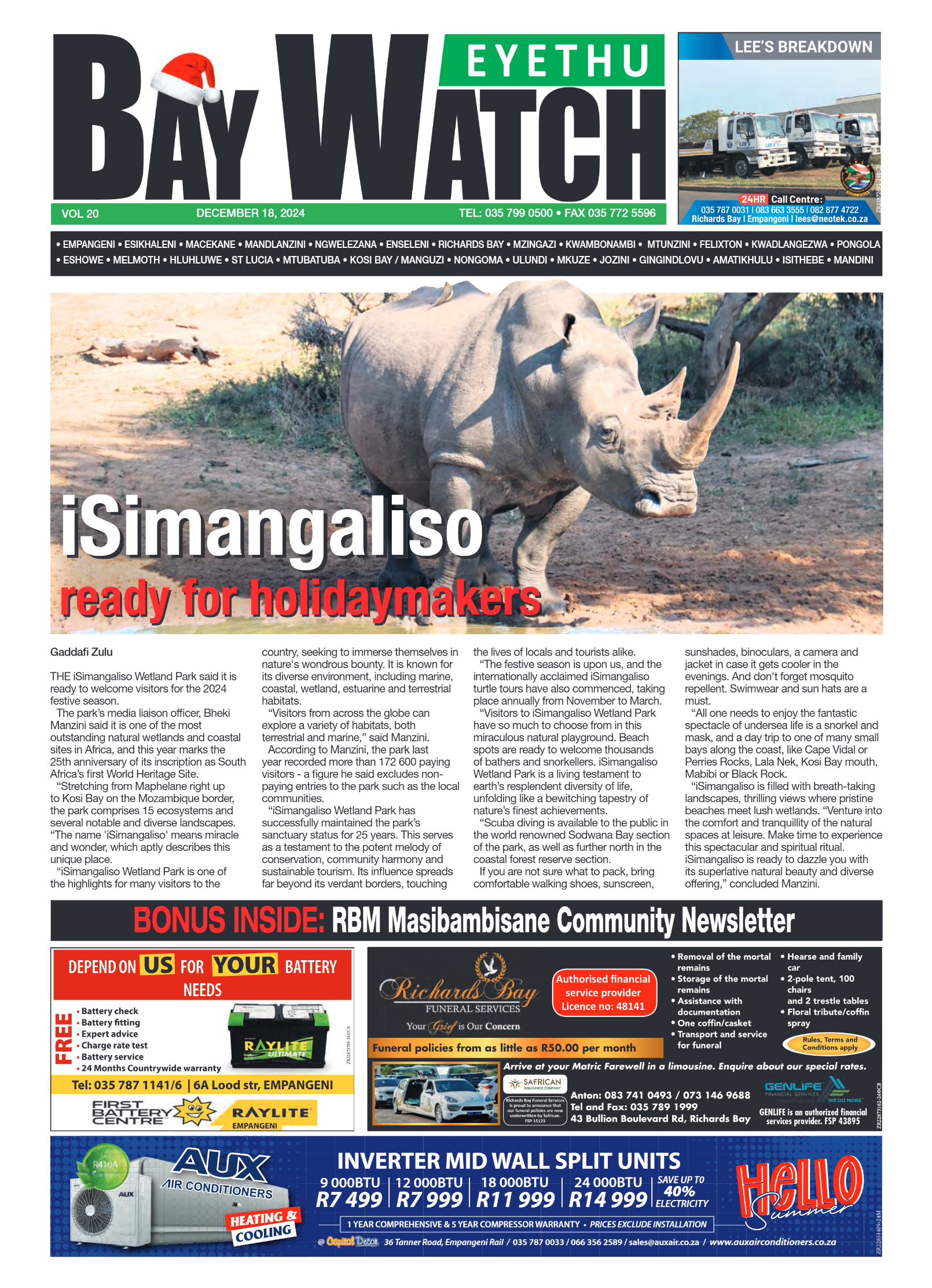 Eyethu BayWatch page 1