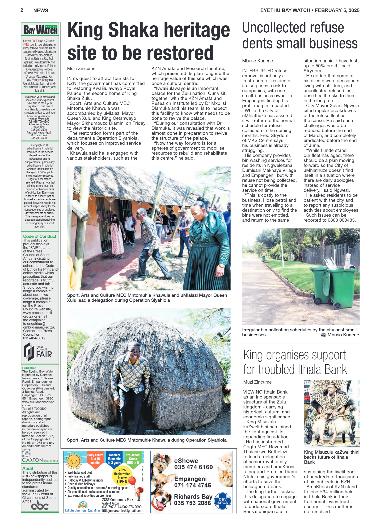 Eyethu BayWatch page 2