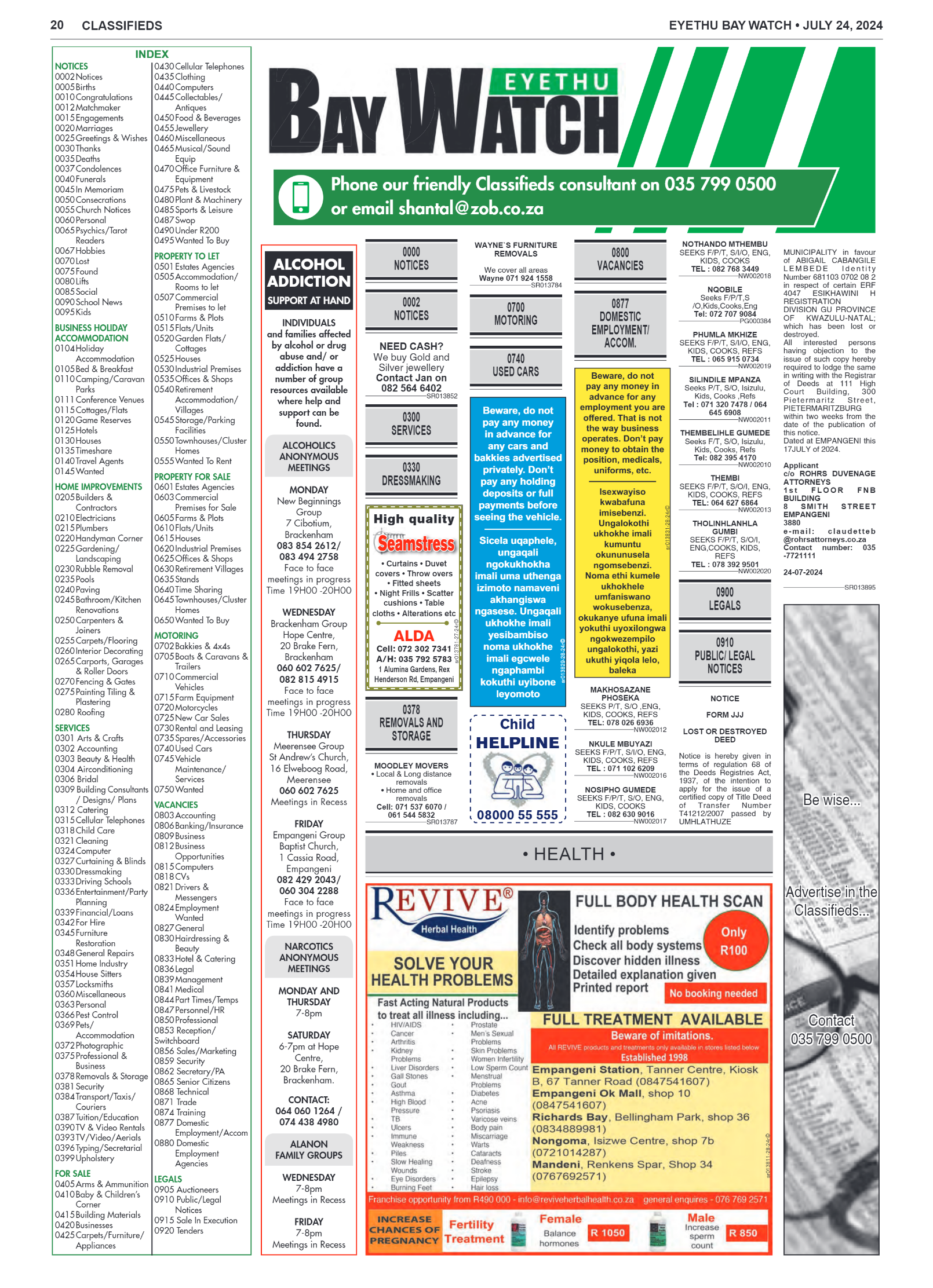 Eyethu BayWatch page 20