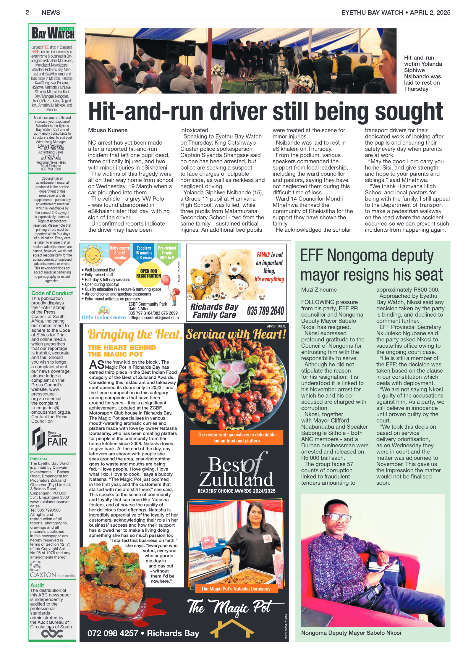 Eyethu BayWatch page 2